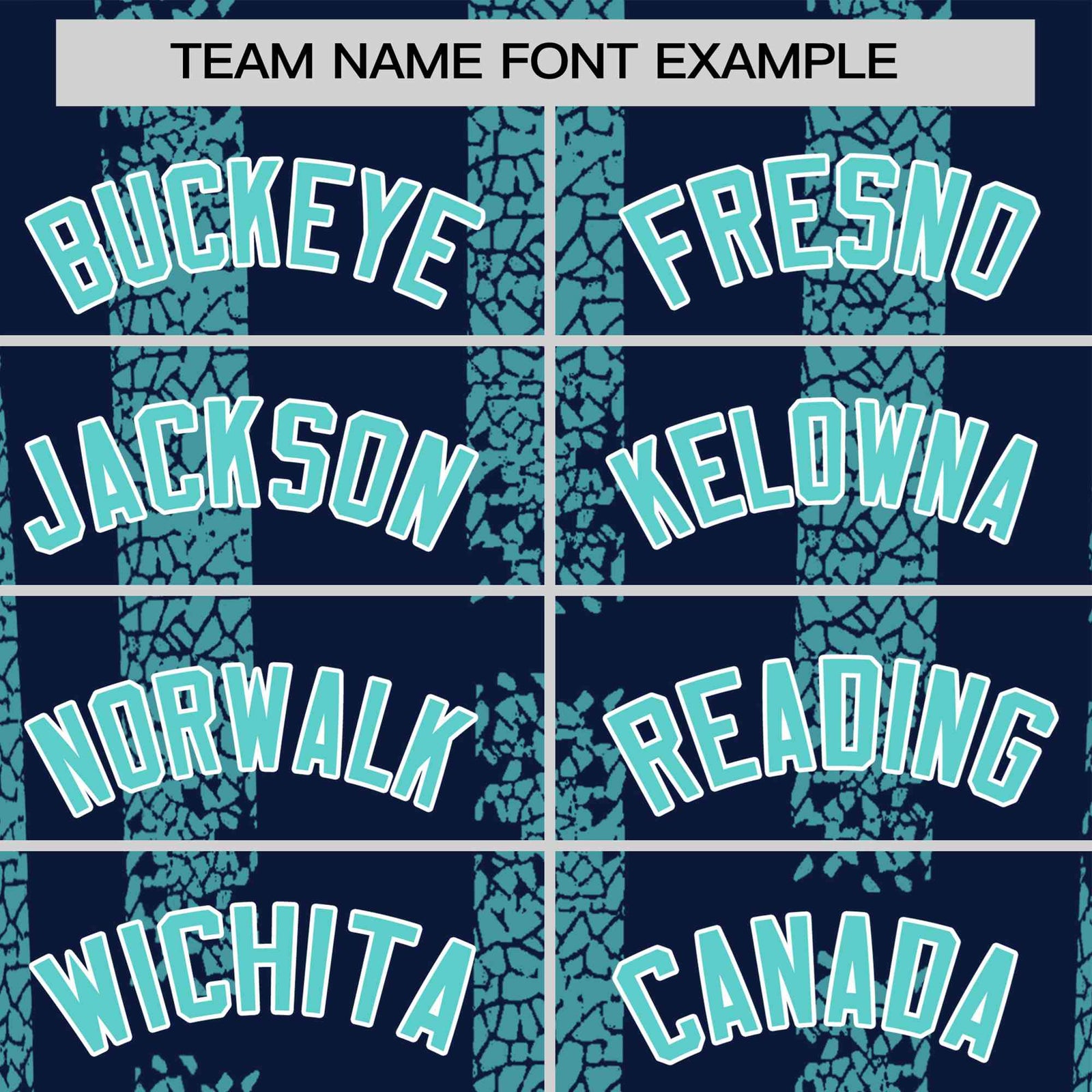 Custom Navy-Sky Blue Personalized Chunky Striped Pattern Performance T-Shirt