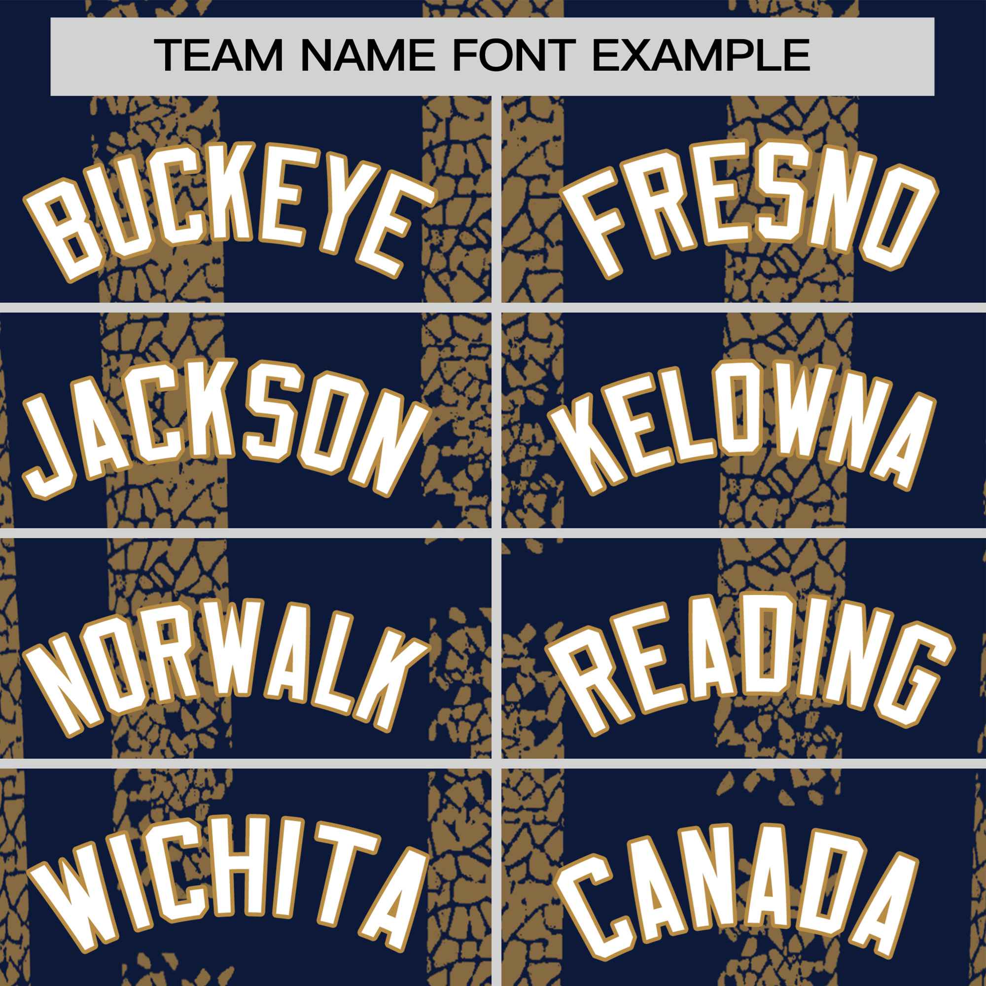 Custom Navy Gold Personalized Chunky Striped Pattern Performance T-Shirt