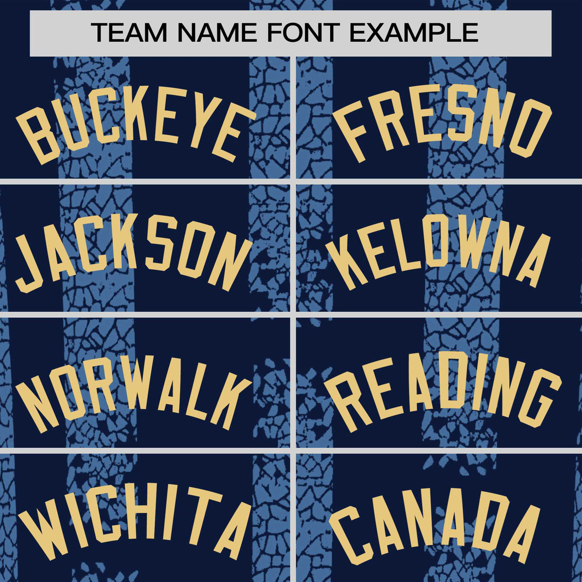 Custom Navy-Light Blue Personalized Chunky Striped Pattern Performance T-Shirt