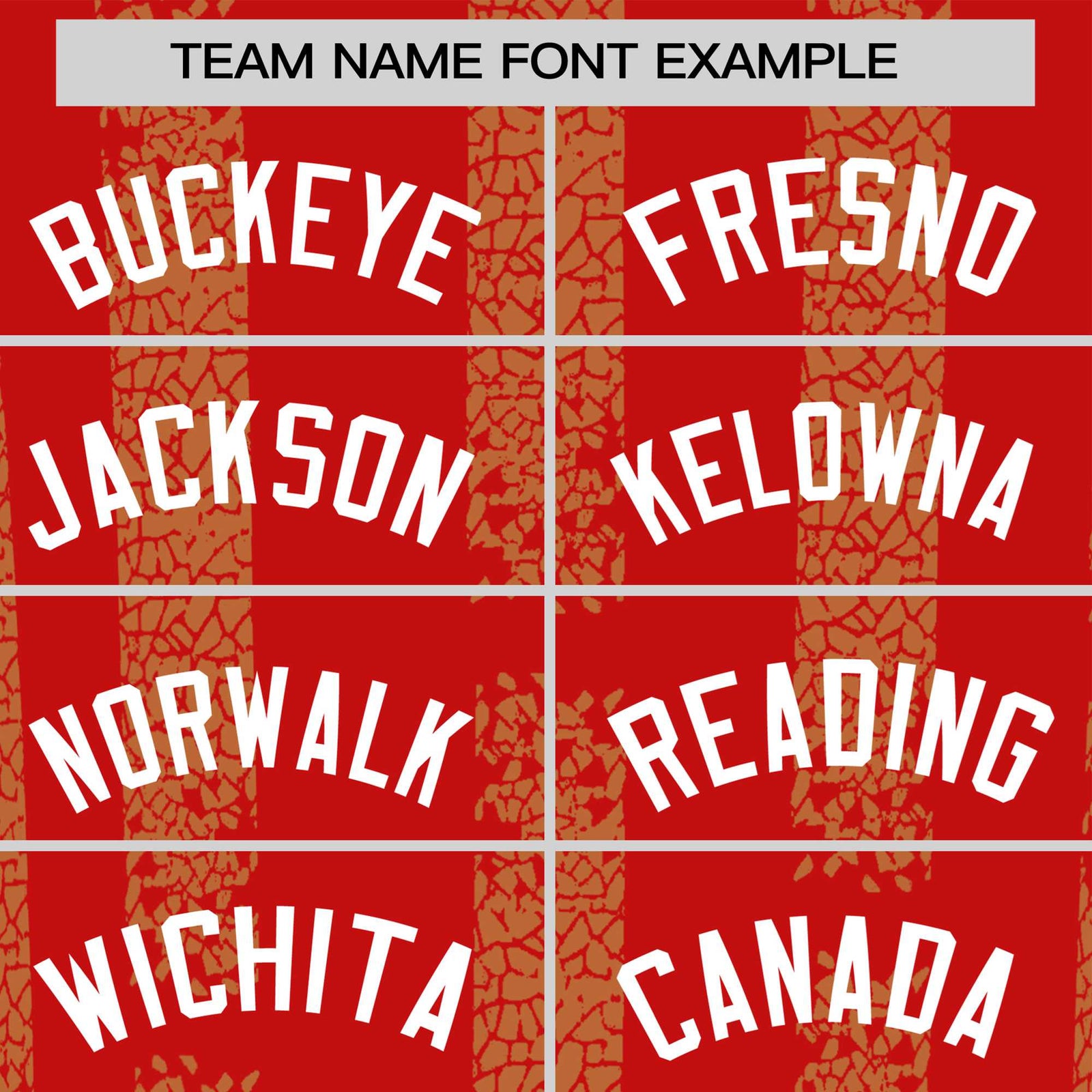 Custom Red-Old Gold Personalized Chunky Striped Pattern Performance T-Shirt