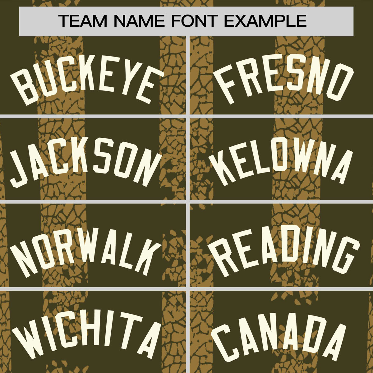 Custom Olive-Old Gold Personalized Chunky Striped Pattern Performance T-Shirt