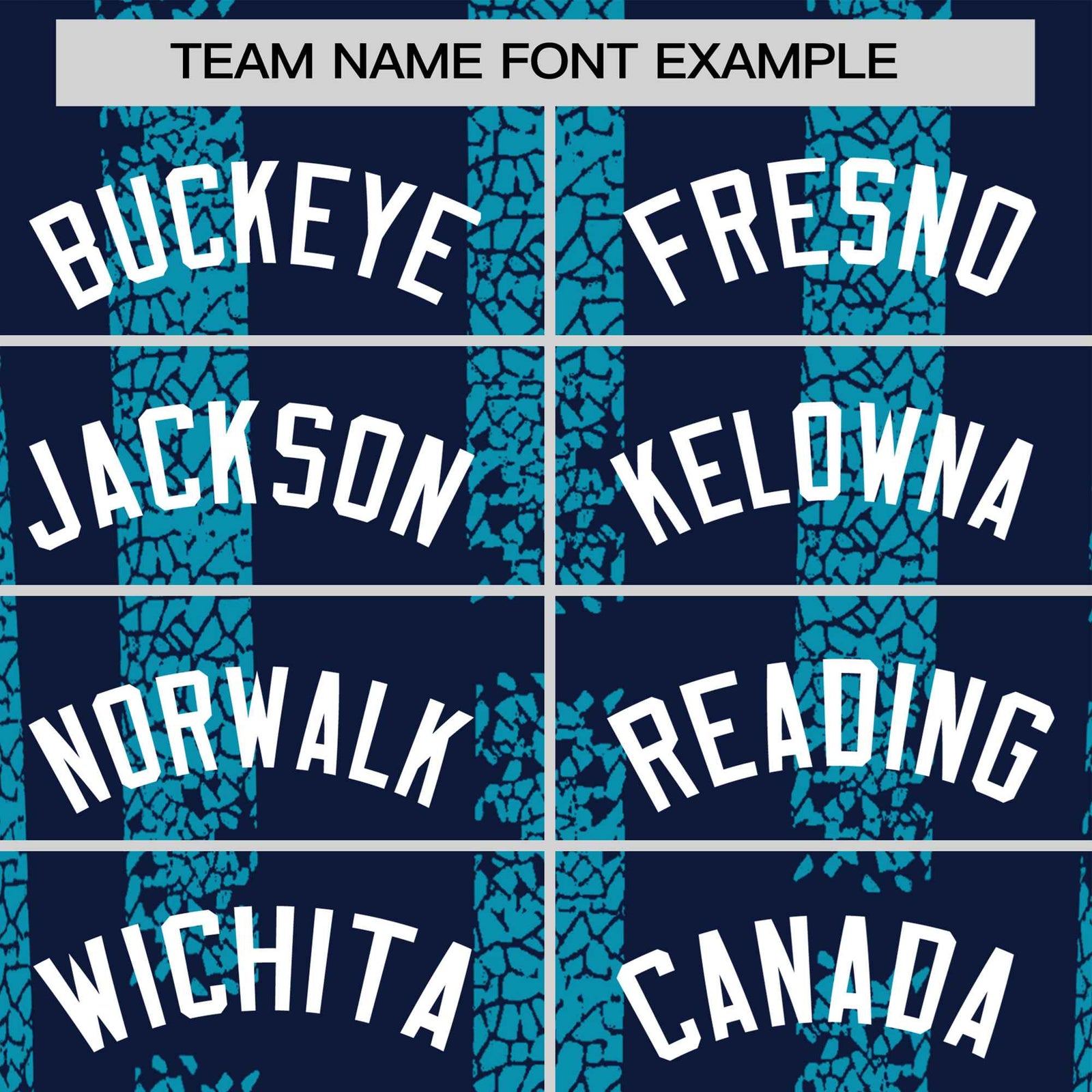 Custom Navy-Sky Blue Personalized Chunky Striped Pattern Performance T-Shirt