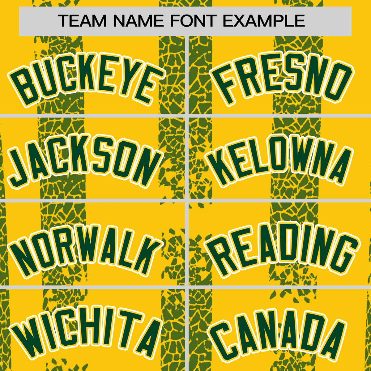 Custom Gold01 Green Personalized Chunky Striped Pattern Performance T-Shirt