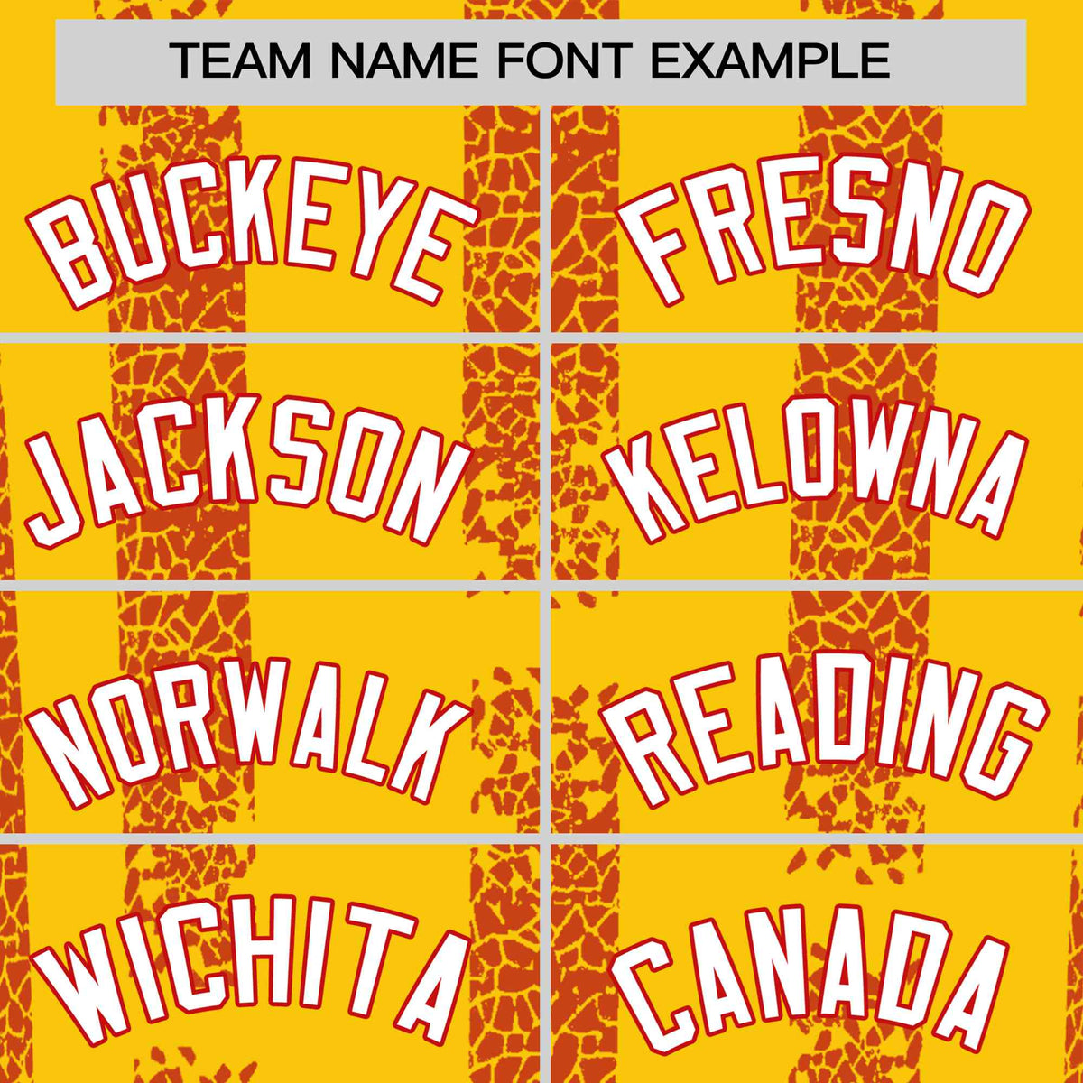 Custom Gold01 Orange Personalized Chunky Striped Pattern Performance T-Shirt