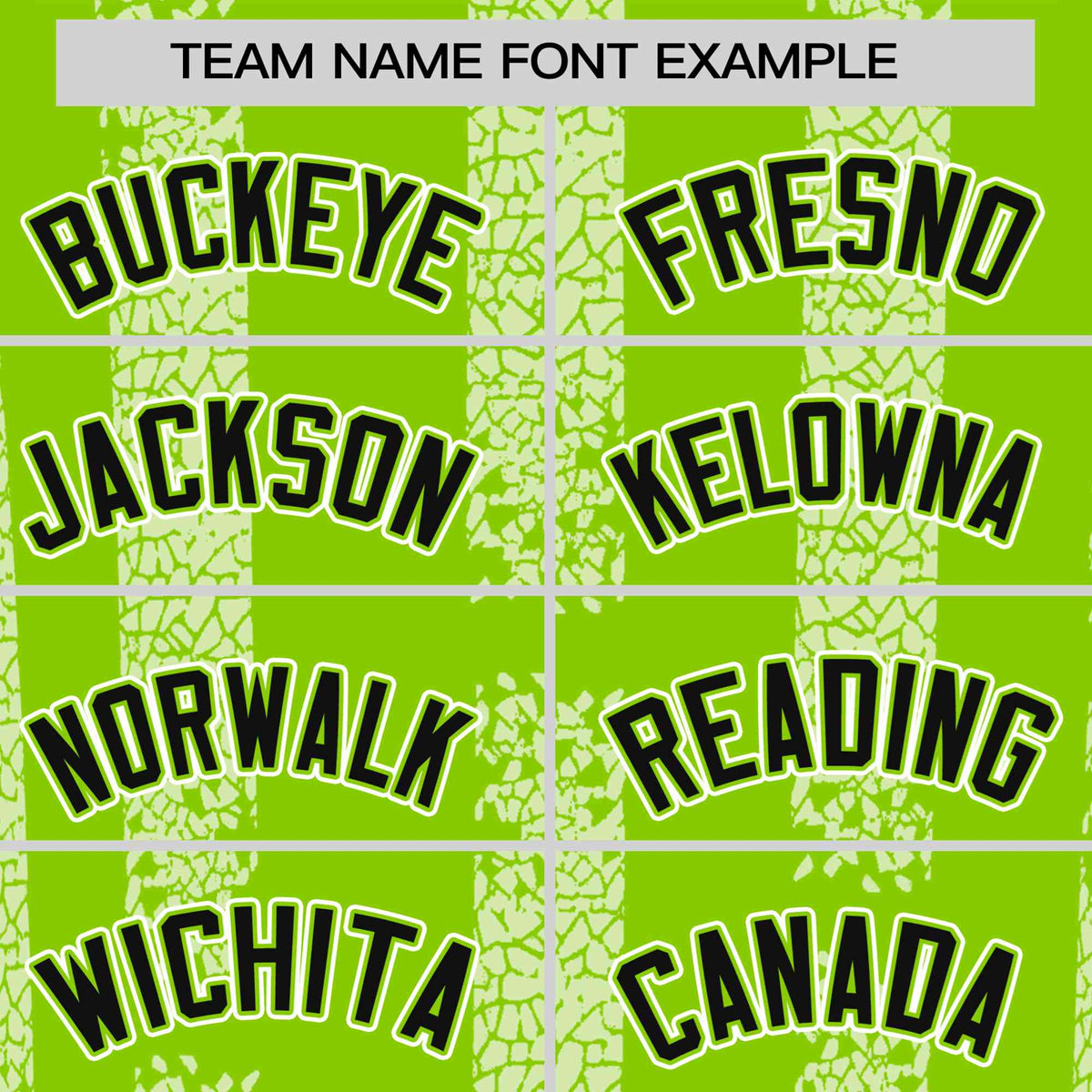 Custom Neon Green White Personalized Chunky Striped Pattern Performance T-Shirt