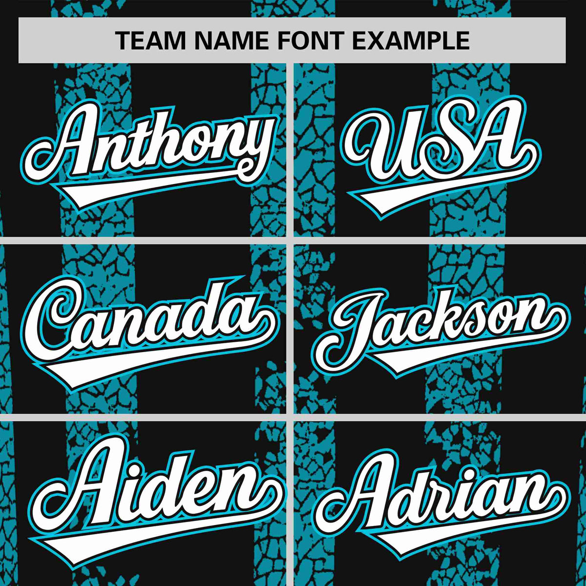 Custom Black-Sky Blue Personalized Chunky Striped Pattern Performance T-Shirt