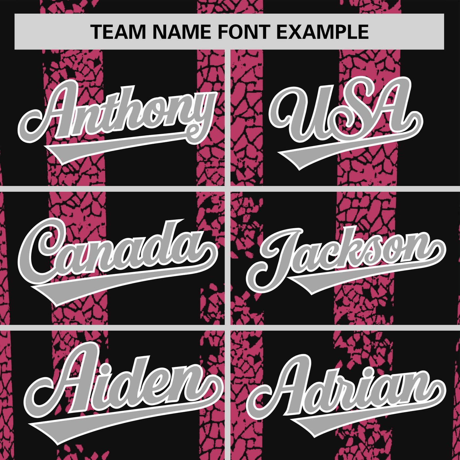 Custom Black Pink Personalized Chunky Striped Pattern Performance T-Shirt