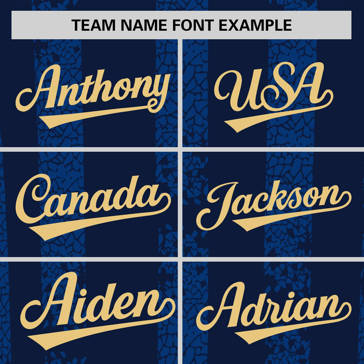 Custom Navy-Royal Blue Personalized Chunky Striped Pattern Performance T-Shirt