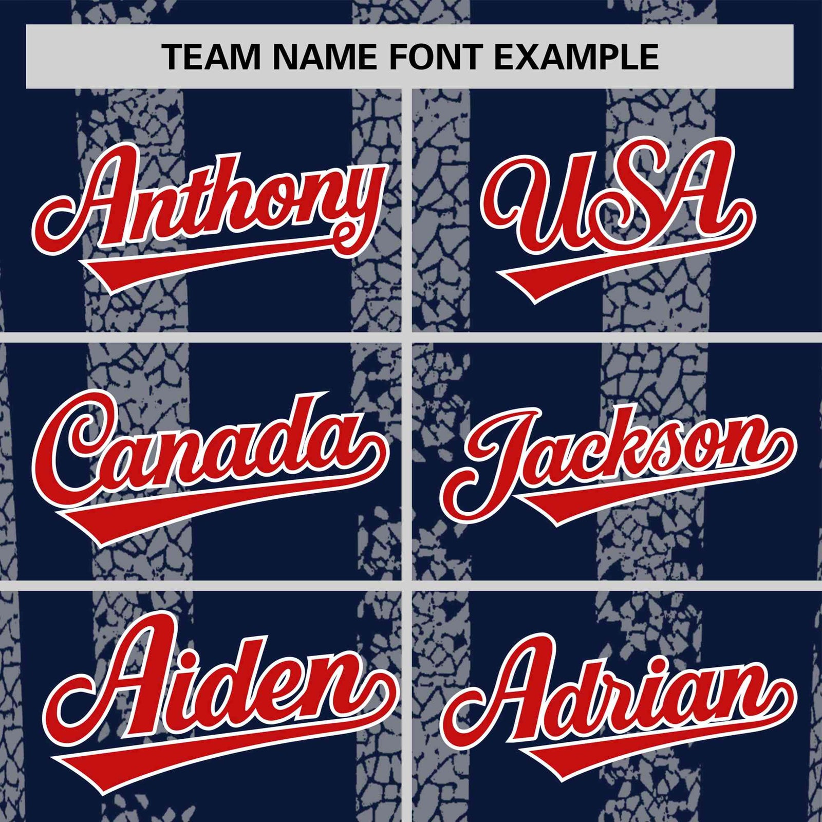 Custom Navy Gray Personalized Chunky Striped Pattern Performance T-Shirt