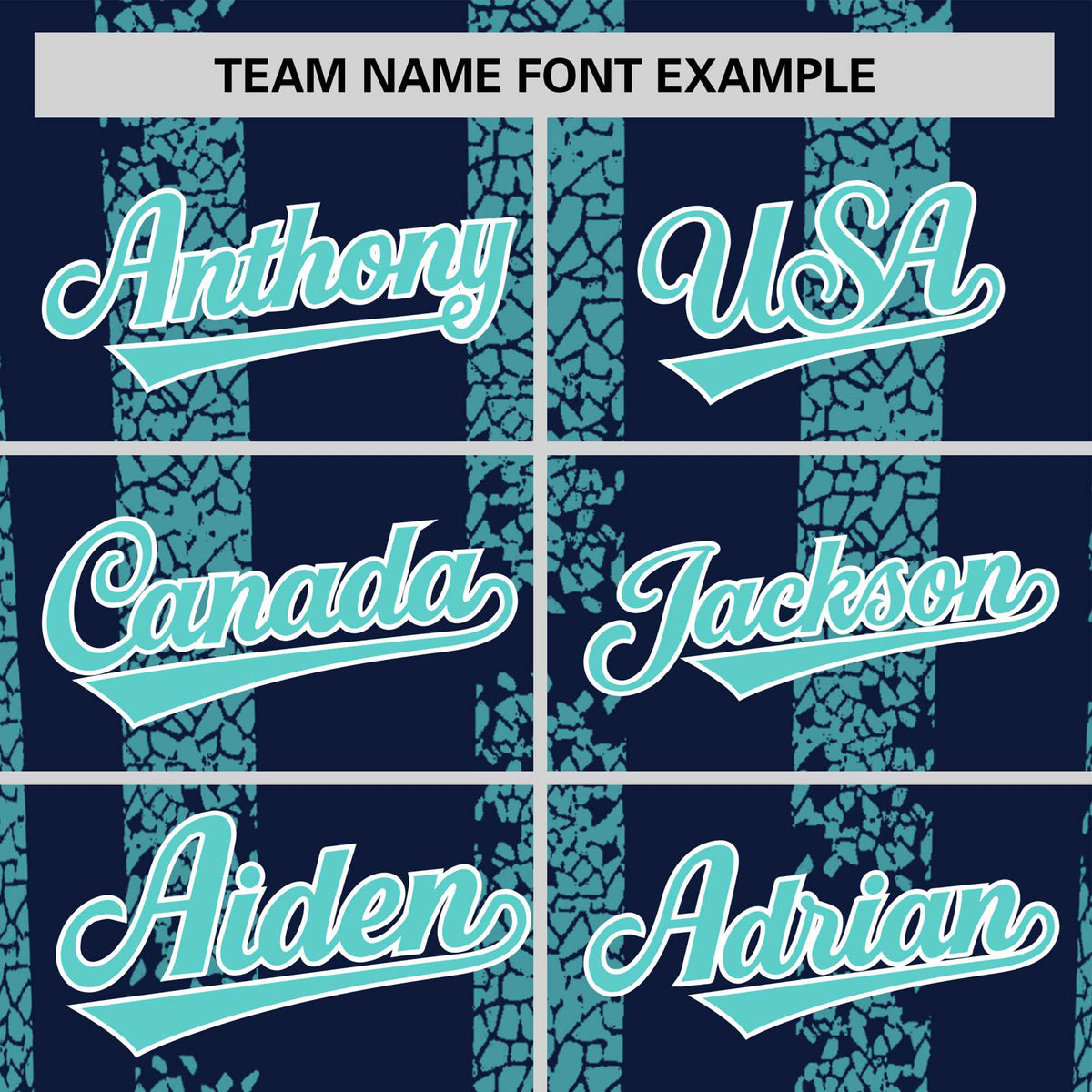 Custom Navy-Sky Blue Personalized Chunky Striped Pattern Performance T-Shirt