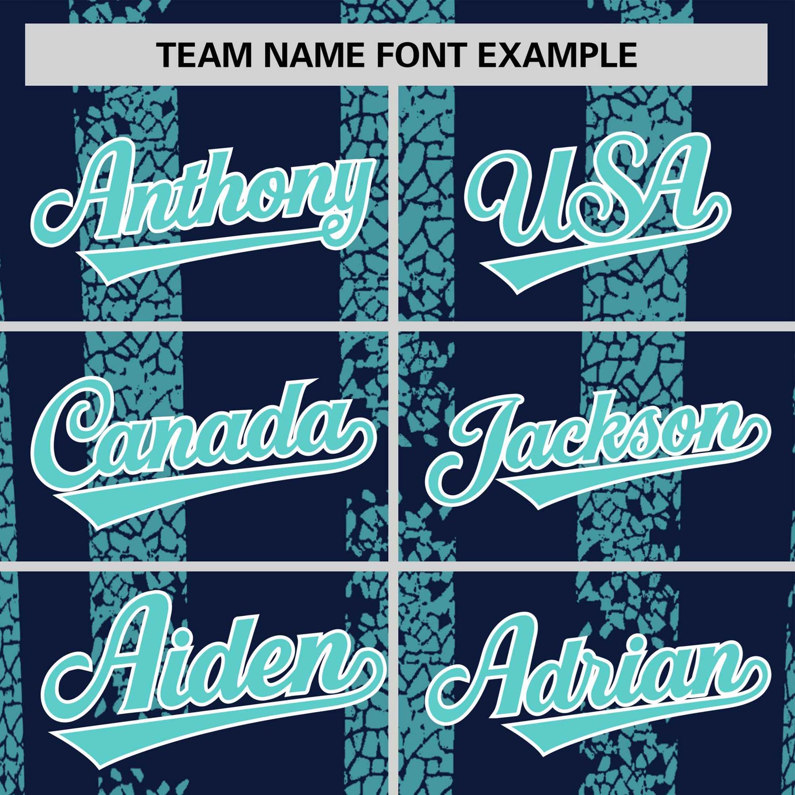 Custom Navy-Sky Blue Personalized Chunky Striped Pattern Performance T-Shirt