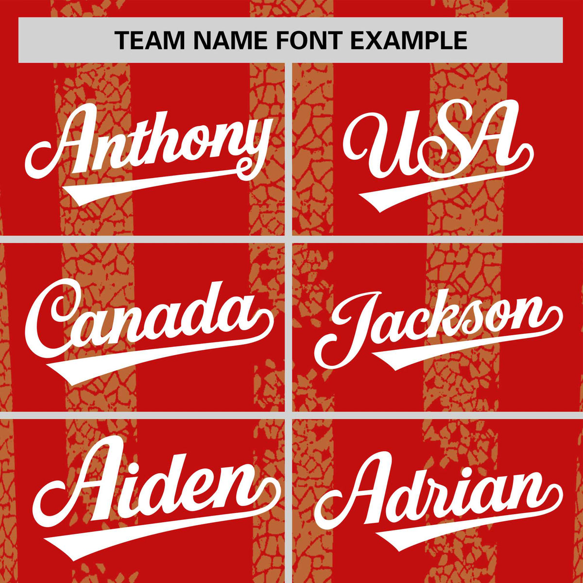 Custom Red-Old Gold Personalized Chunky Striped Pattern Performance T-Shirt