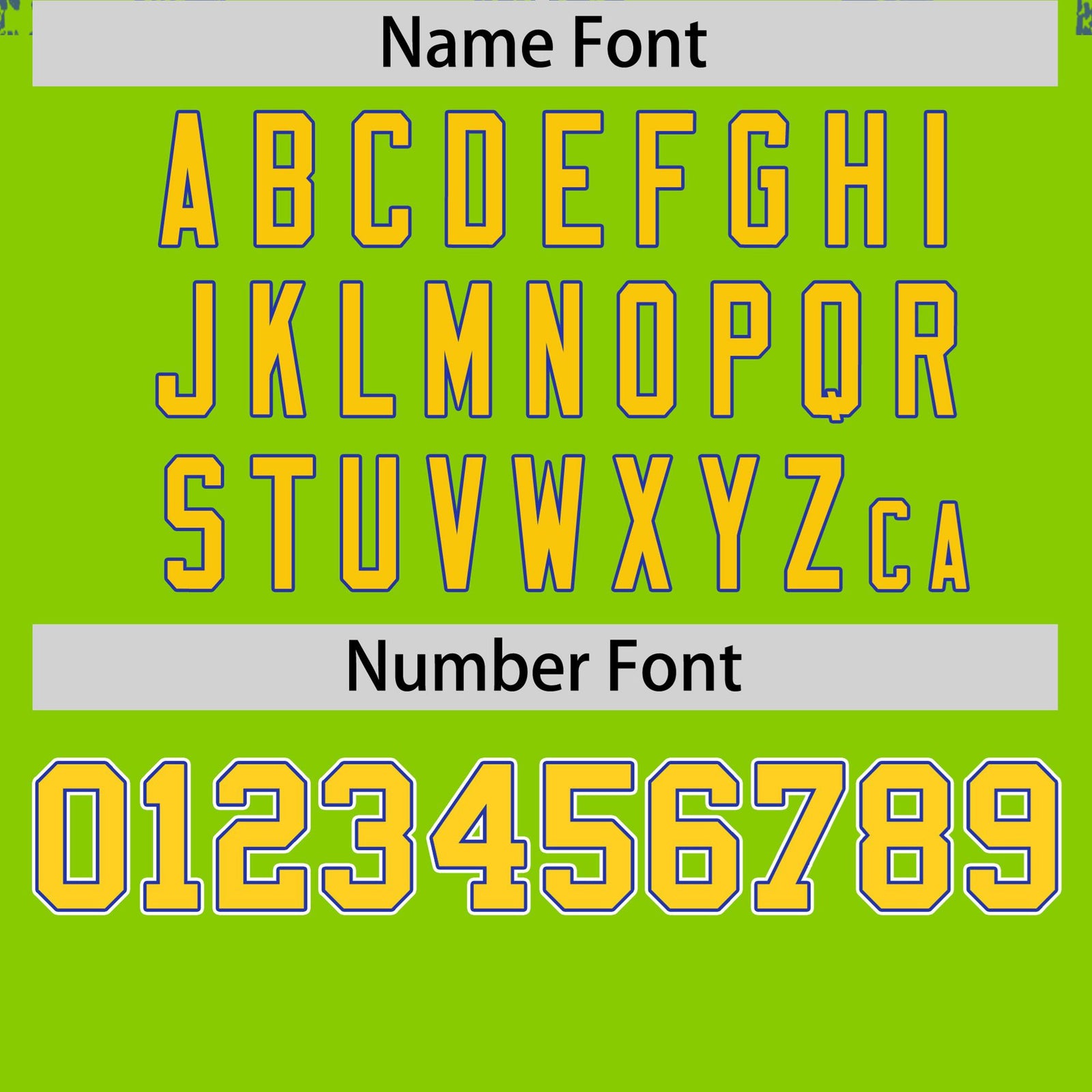 Custom Neon Green Royal Blue Personalized Chunky Striped Pattern Performance T-Shirt