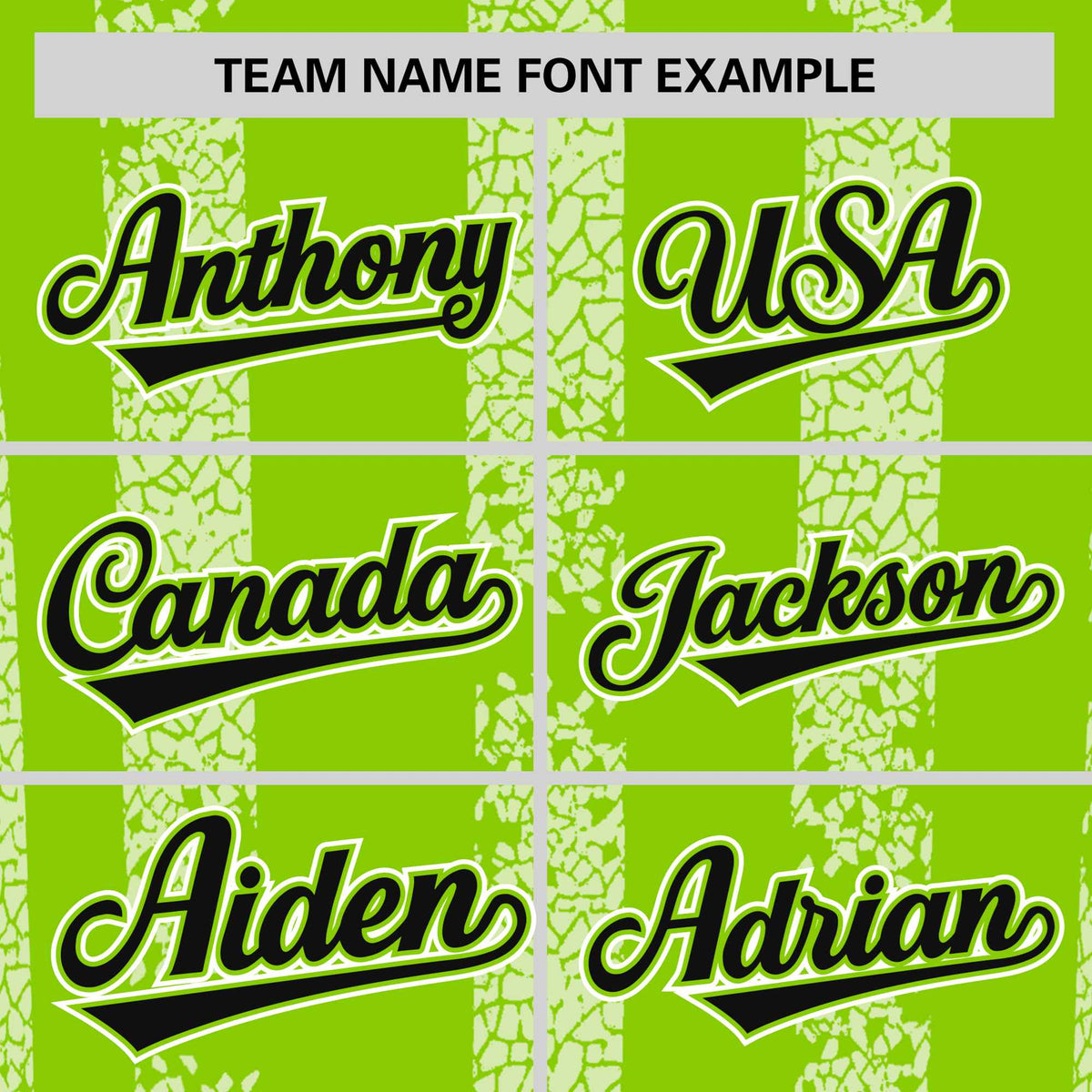 Custom Neon Green White Personalized Chunky Striped Pattern Performance T-Shirt