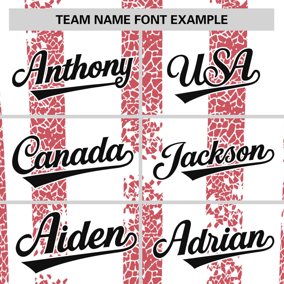Custom White Red Personalized Chunky Striped Pattern Performance T-Shirt