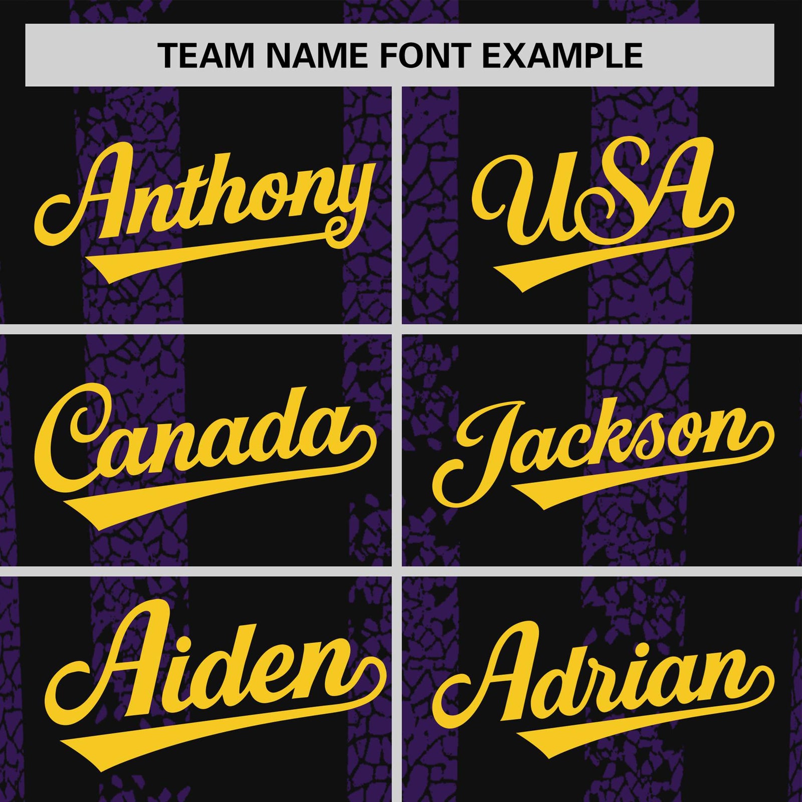 Custom Black Purple Personalized Chunky Striped Pattern Performance T-Shirt