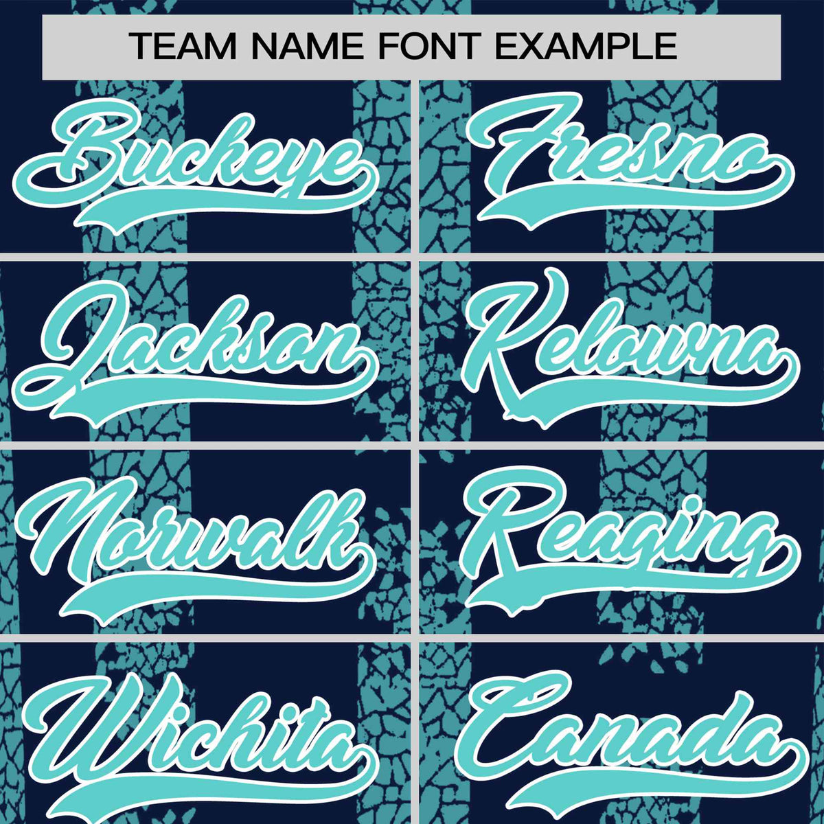 Custom Navy-Sky Blue Personalized Chunky Striped Pattern Performance T-Shirt