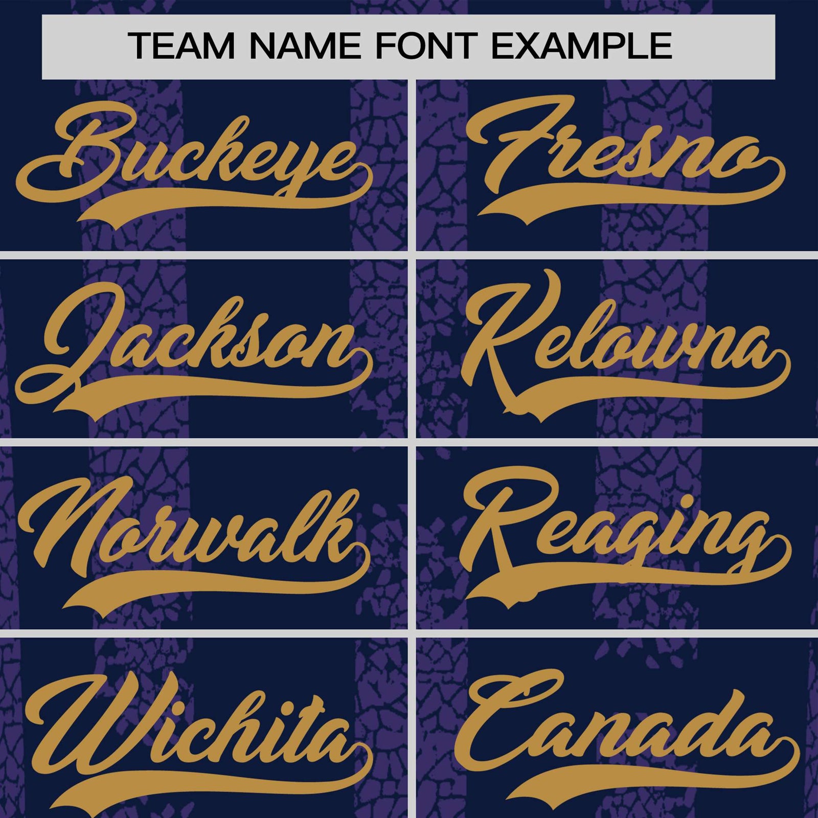 Custom Navy Purple Personalized Chunky Striped Pattern Performance T-Shirt