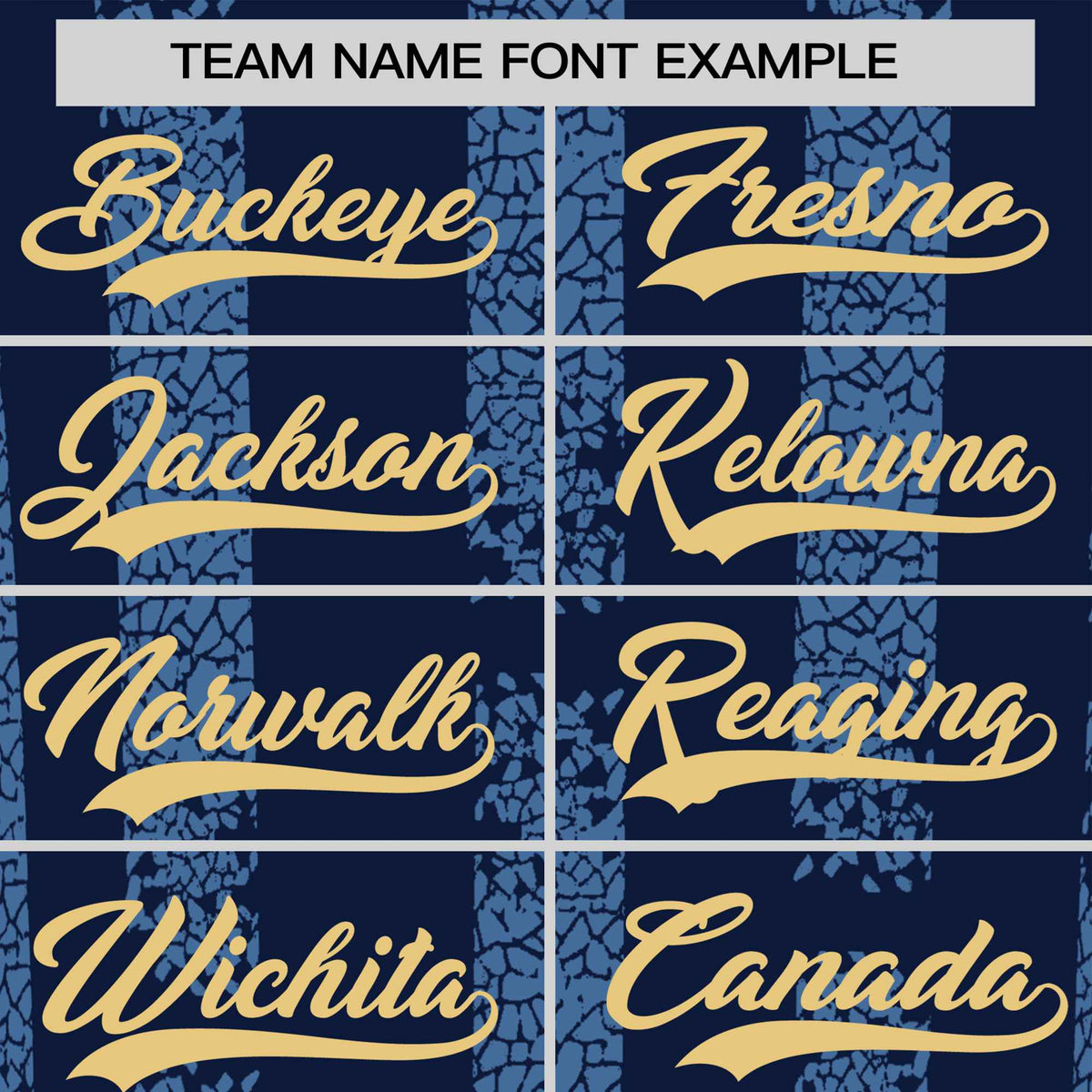 Custom Navy-Light Blue Personalized Chunky Striped Pattern Performance T-Shirt
