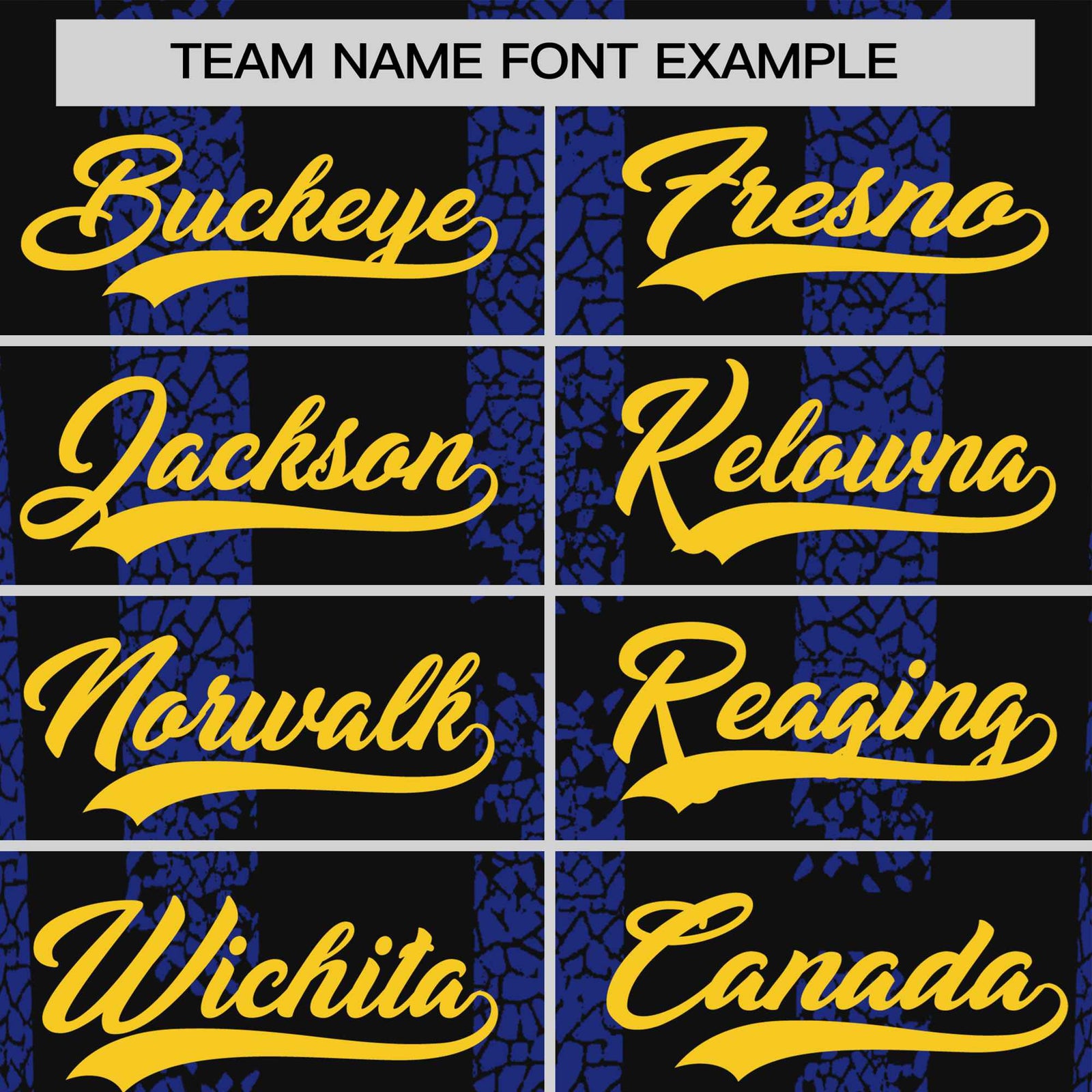 Custom Black Royal Blue Personalized Chunky Striped Pattern Performance T-Shirt