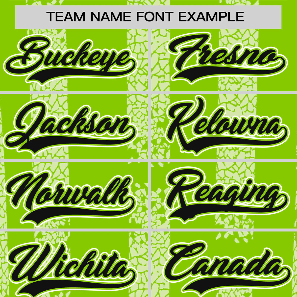 Custom Neon Green White Personalized Chunky Striped Pattern Performance T-Shirt