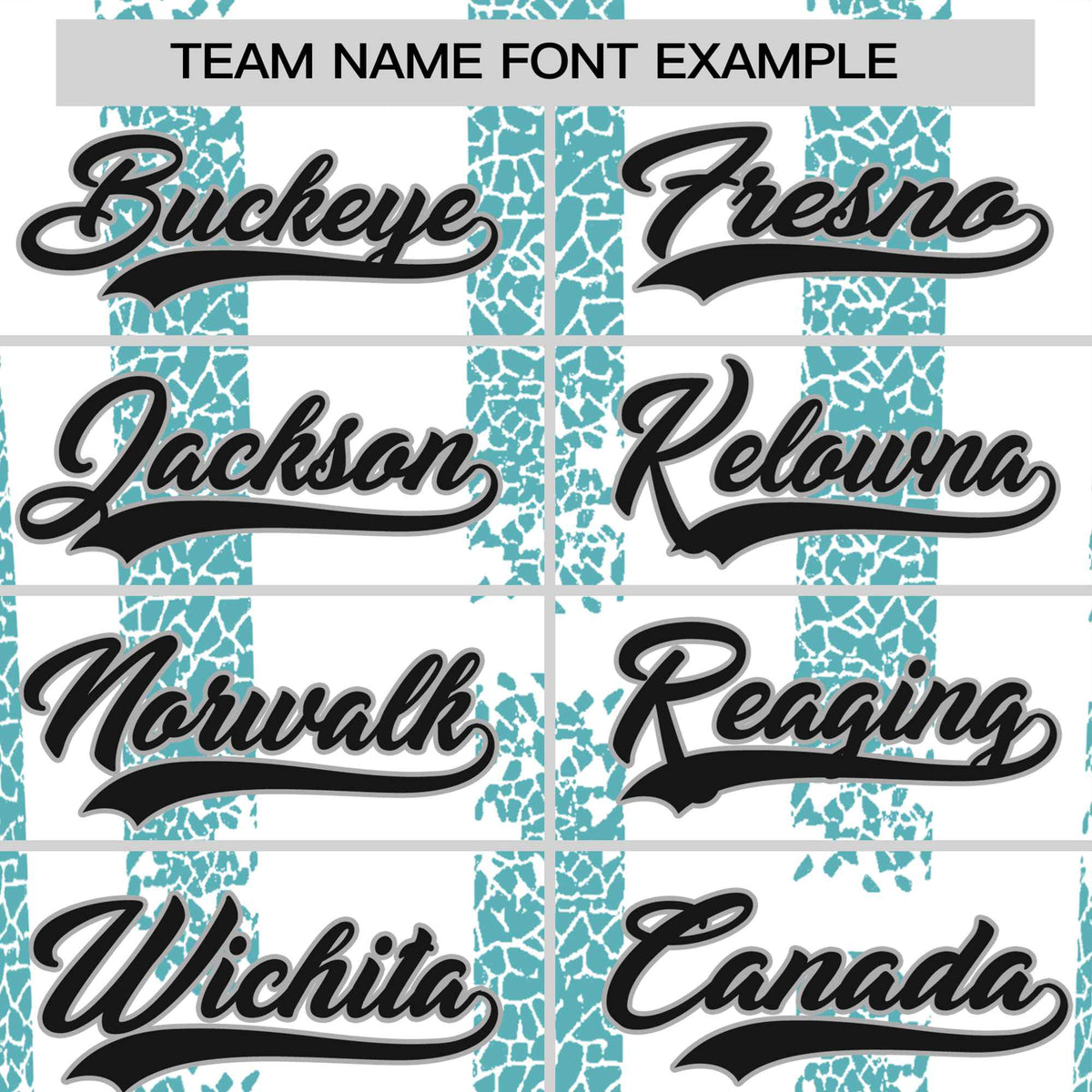 Custom White Aqua Personalized Chunky Striped Pattern Performance T-Shirt