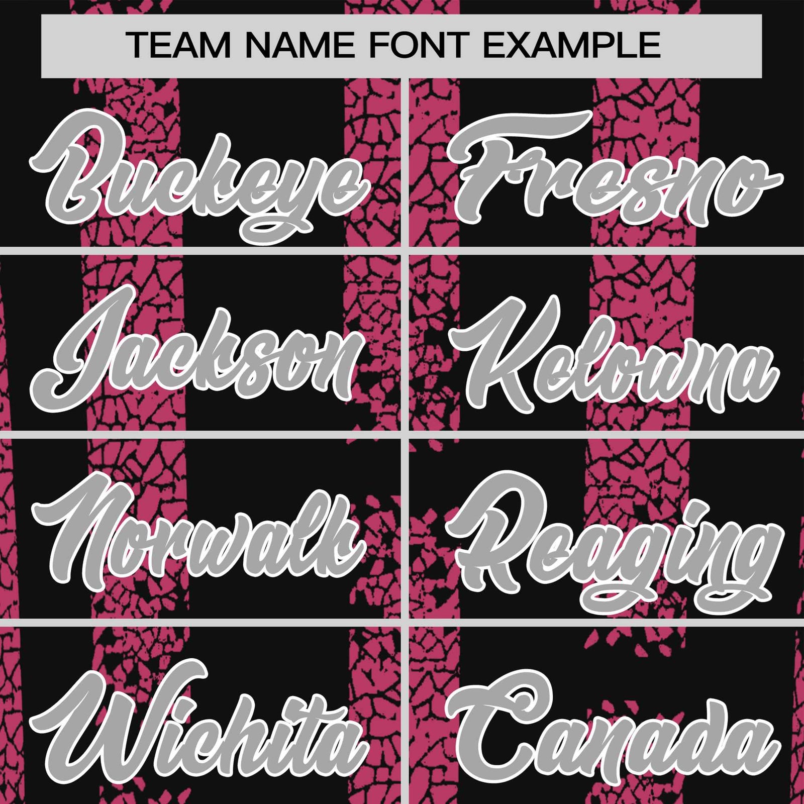 Custom Black Pink Personalized Chunky Striped Pattern Performance T-Shirt