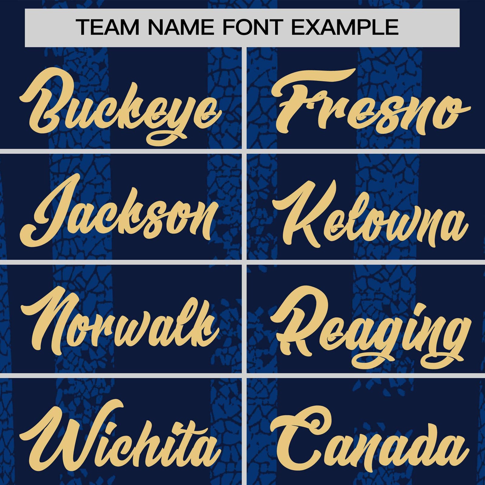 Custom Navy-Royal Blue Personalized Chunky Striped Pattern Performance T-Shirt