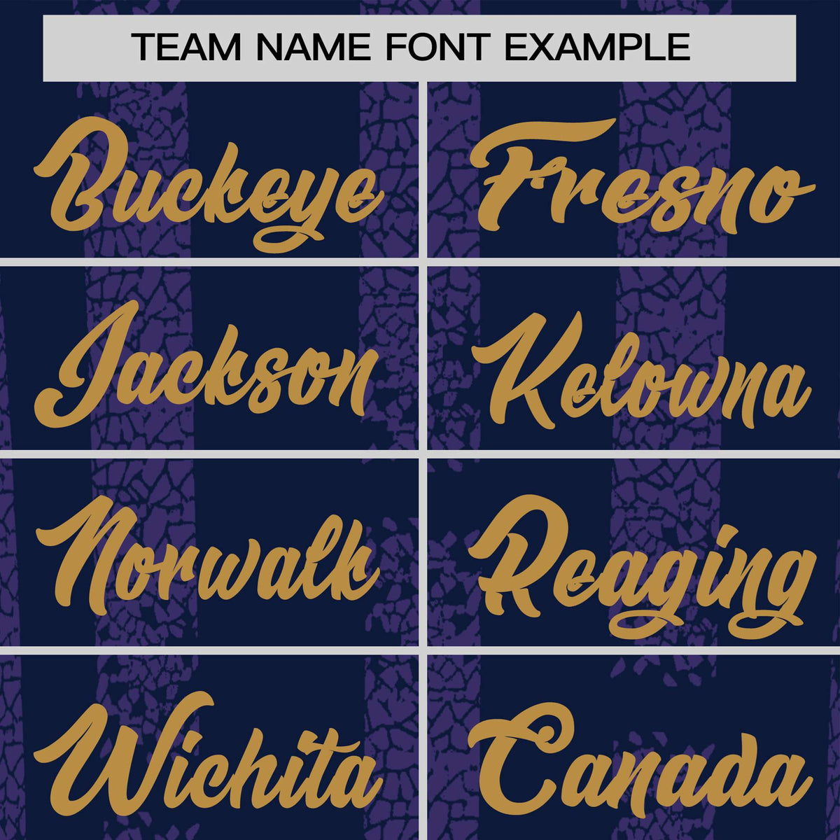 Custom Navy Purple Personalized Chunky Striped Pattern Performance T-Shirt