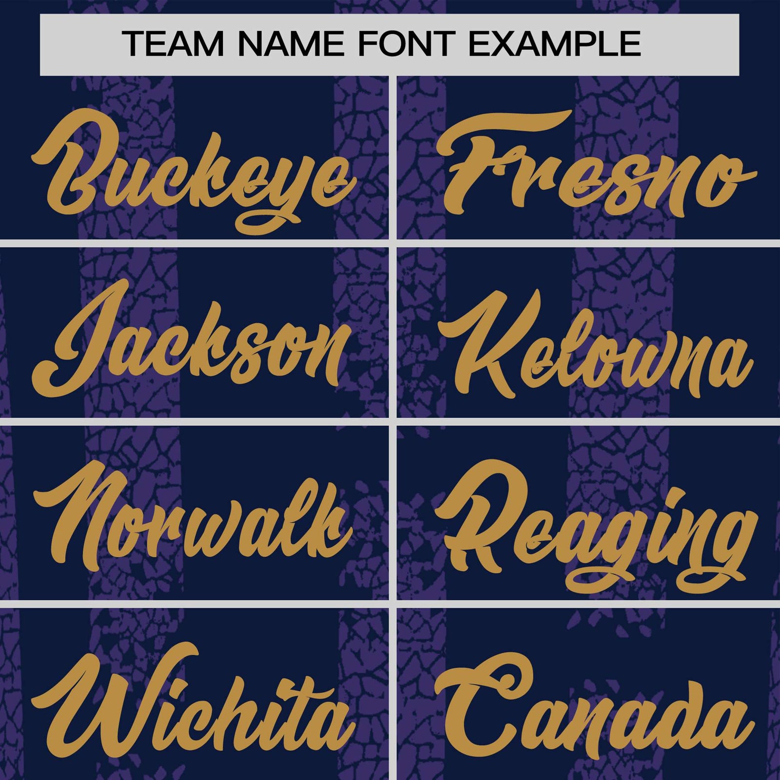 Custom Navy Purple Personalized Chunky Striped Pattern Performance T-Shirt