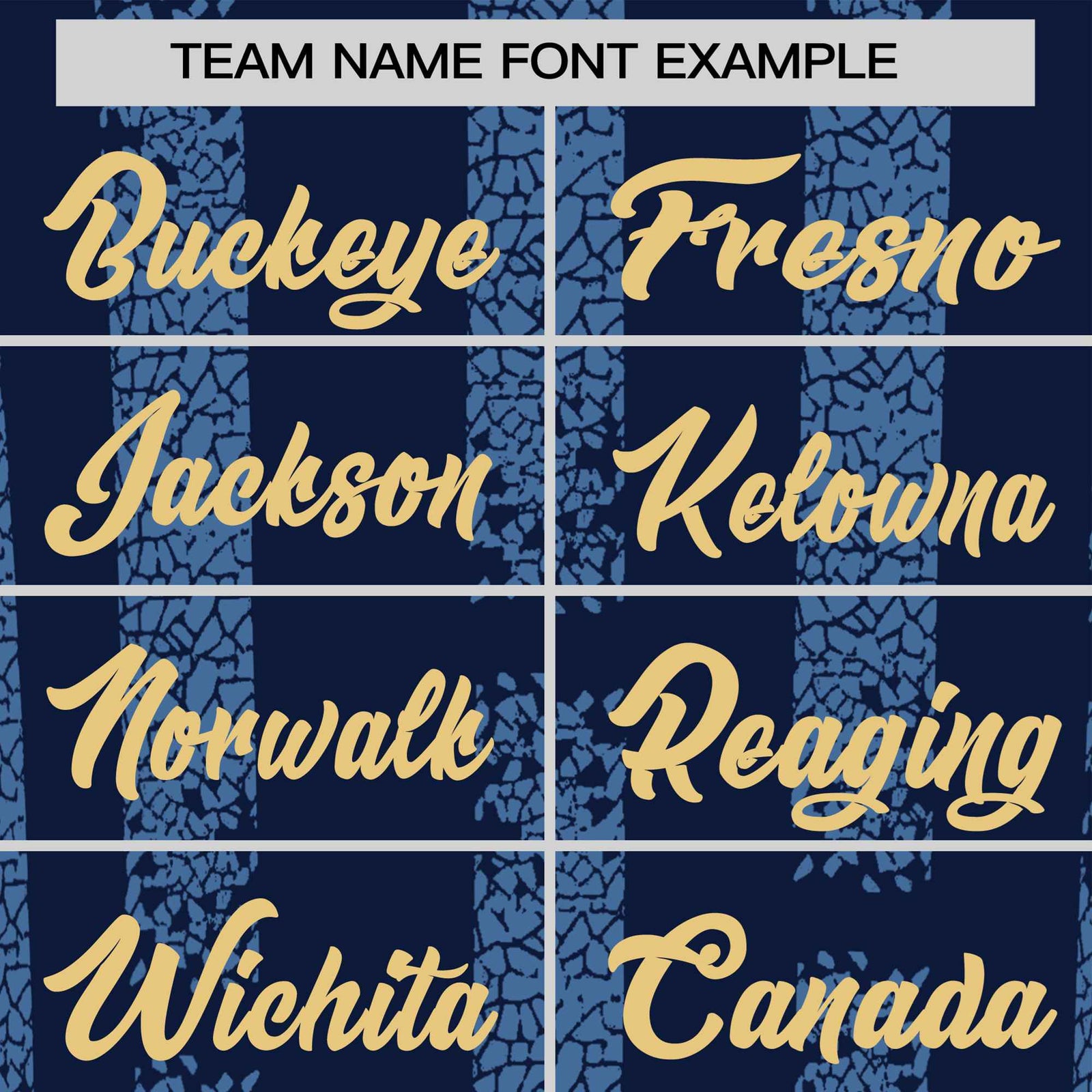 Custom Navy-Light Blue Personalized Chunky Striped Pattern Performance T-Shirt