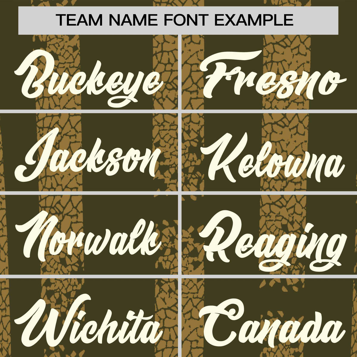 Custom Olive-Old Gold Personalized Chunky Striped Pattern Performance T-Shirt