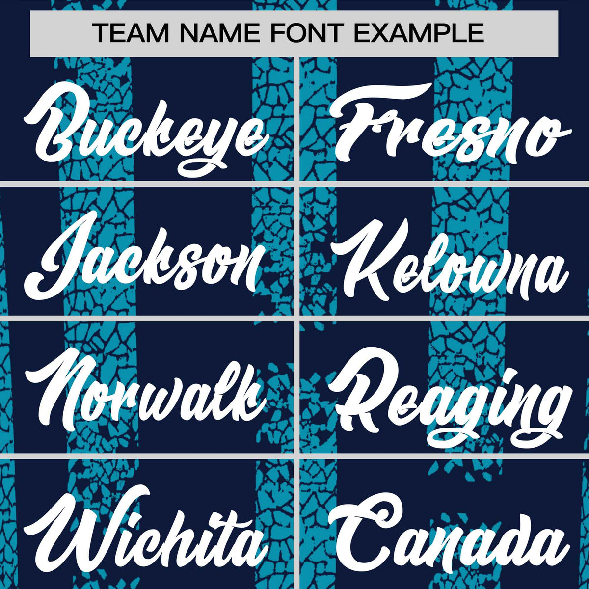 Custom Navy-Sky Blue Personalized Chunky Striped Pattern Performance T-Shirt