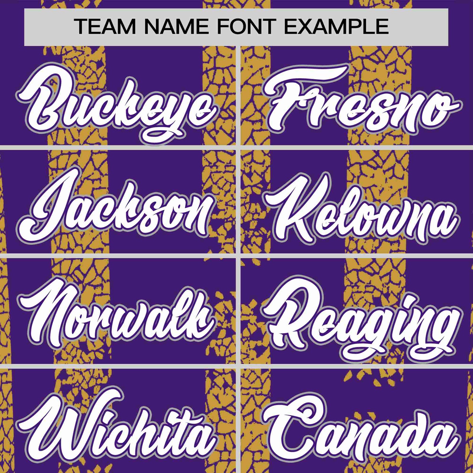 Custom Purple Gold01 Personalized Chunky Striped Pattern Performance T-Shirt