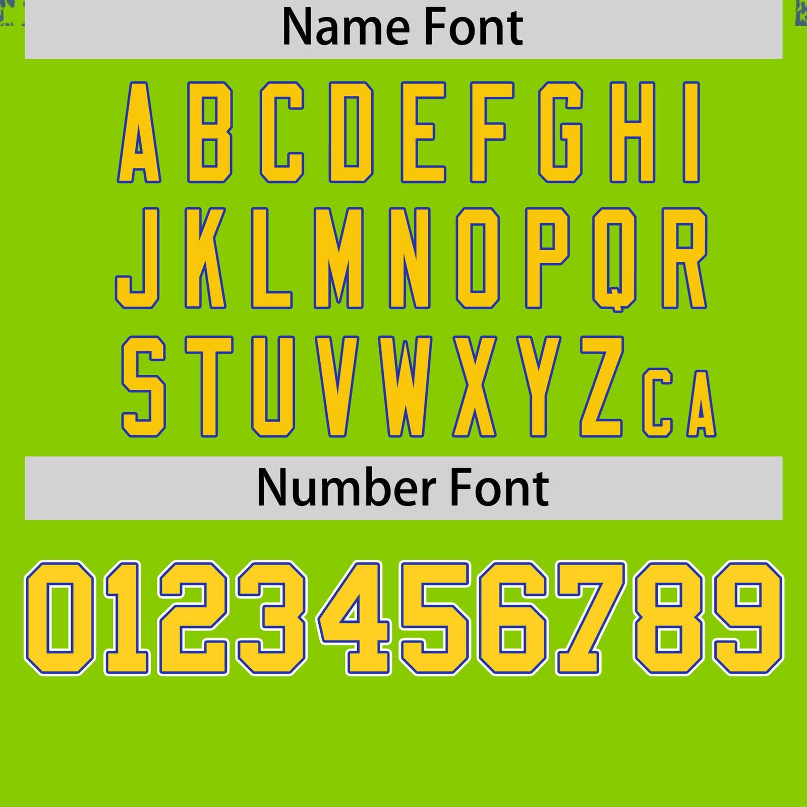 Custom Neon Green Royal Blue Personalized Chunky Striped Pattern Performance T-Shirt