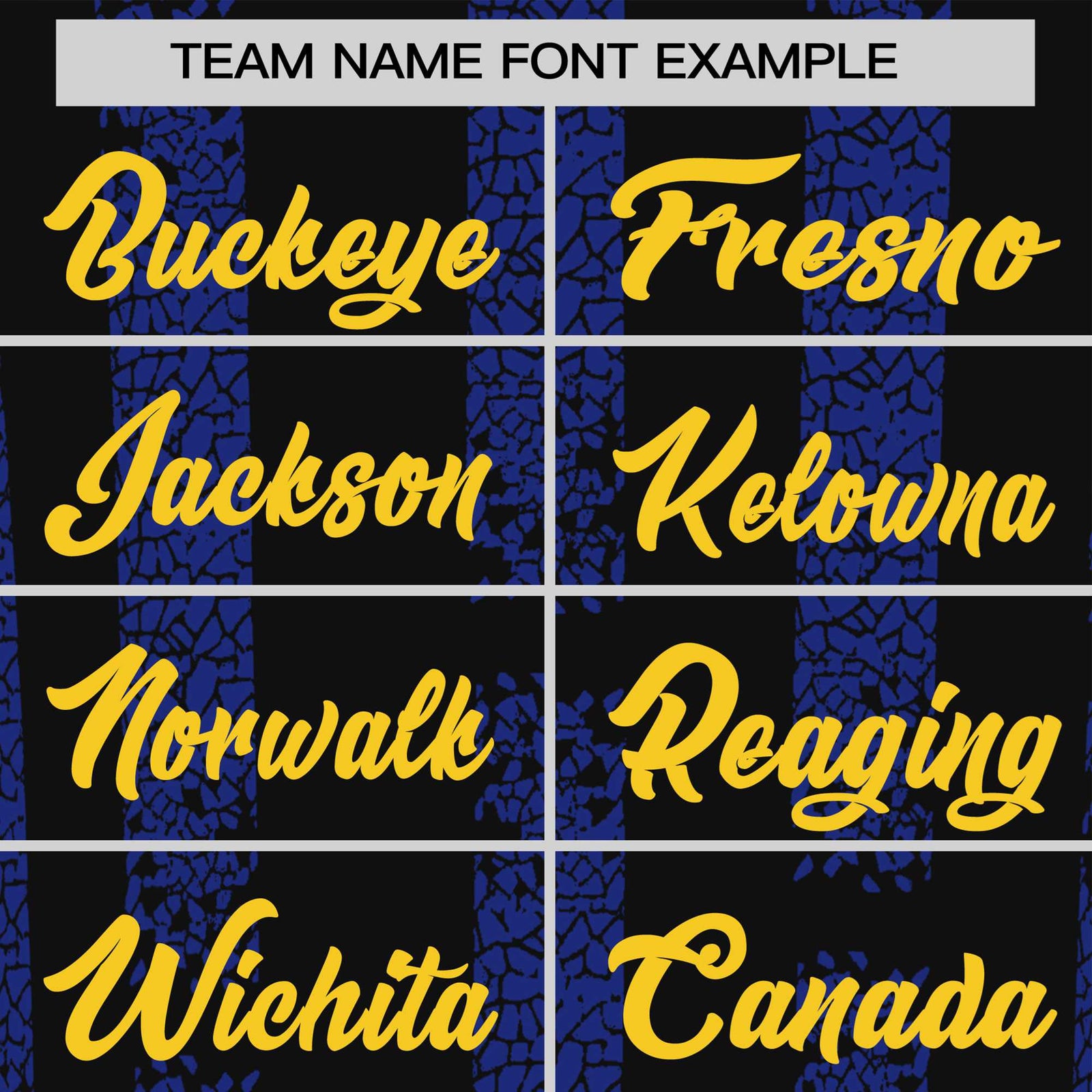 Custom Black Royal Blue Personalized Chunky Striped Pattern Performance T-Shirt