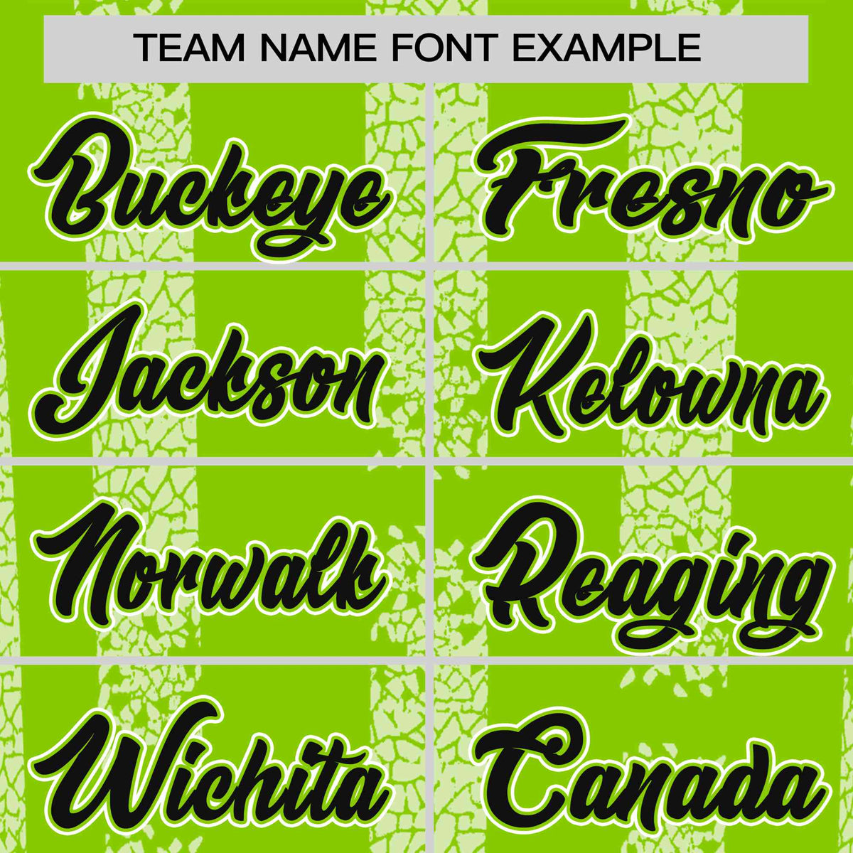 Custom Neon Green White Personalized Chunky Striped Pattern Performance T-Shirt