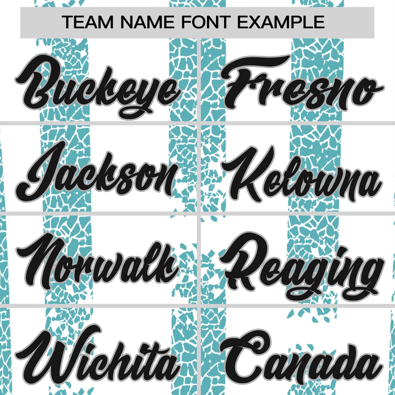 Custom White Aqua Personalized Chunky Striped Pattern Performance T-Shirt