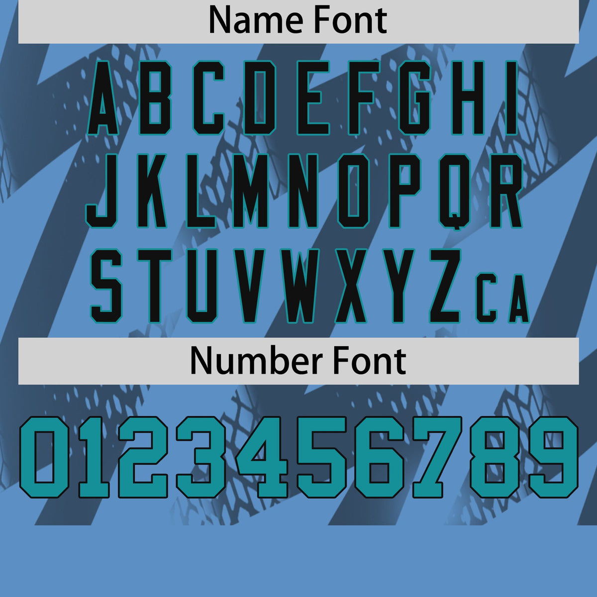 Custom Powder Blue Crew neck Wheel Triangle Design Performance T-Shirt