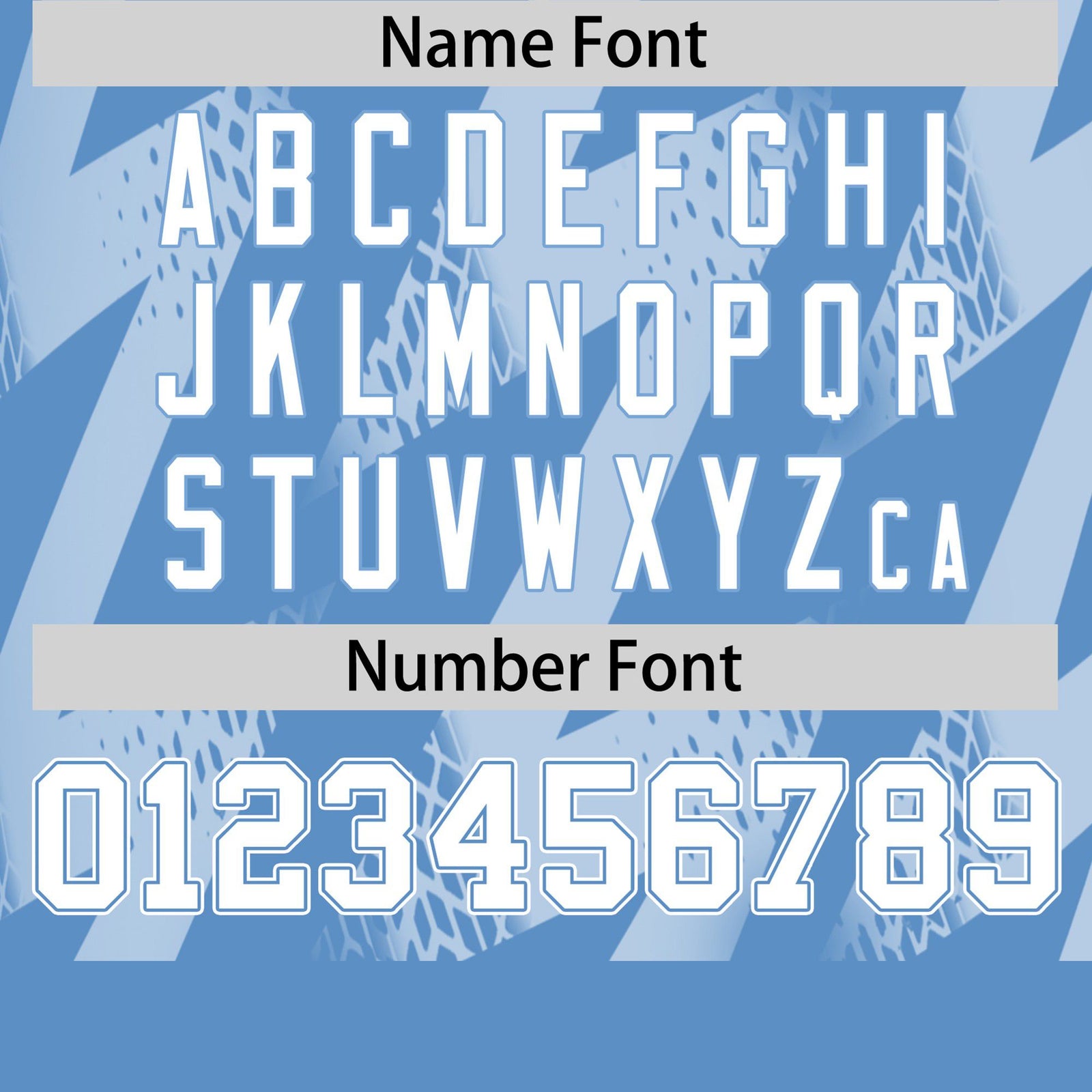 Custom Powder Blue Crew neck Wheel Triangle Design Performance T-Shirt