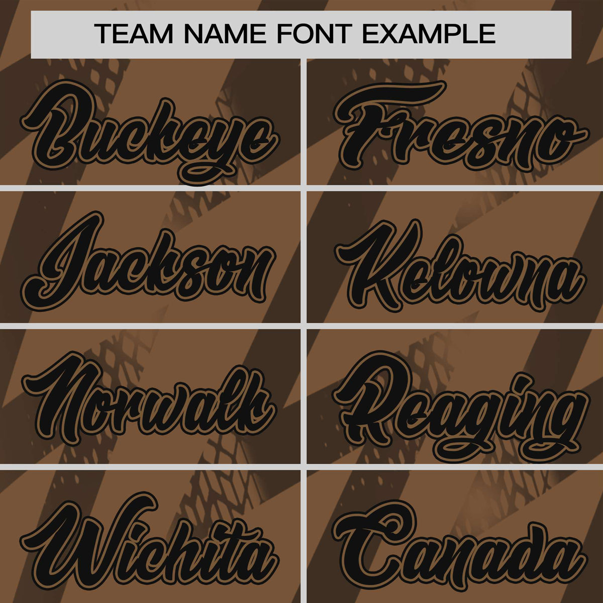 Custom Brown Crew neck Wheel Triangle Design Performance T-Shirt