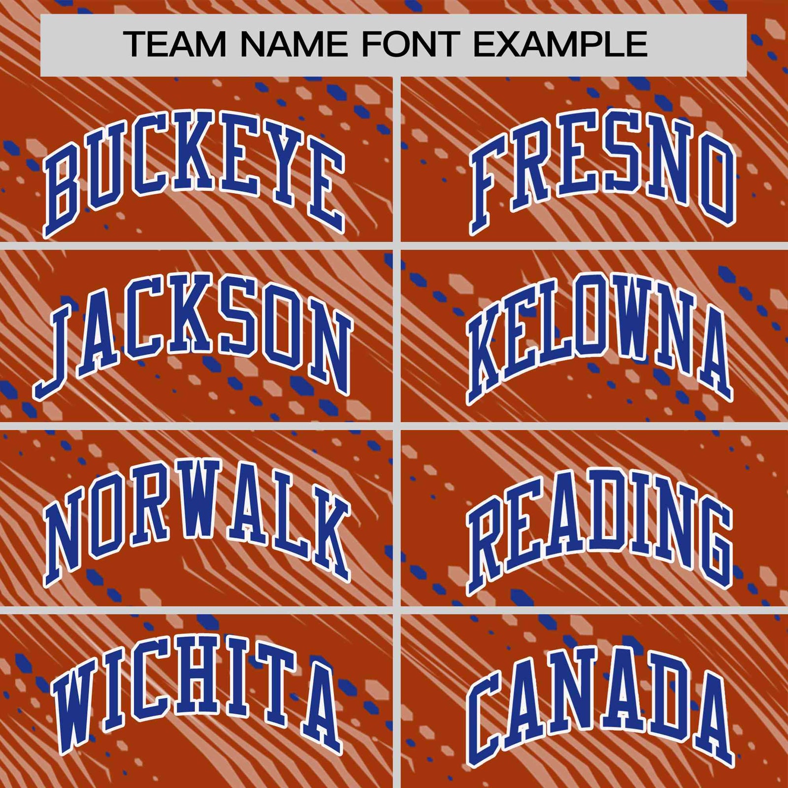 Custom Texas Orange Royal Blue Personalized Dotted Line Graffiti Pattern Performance T-Shirt