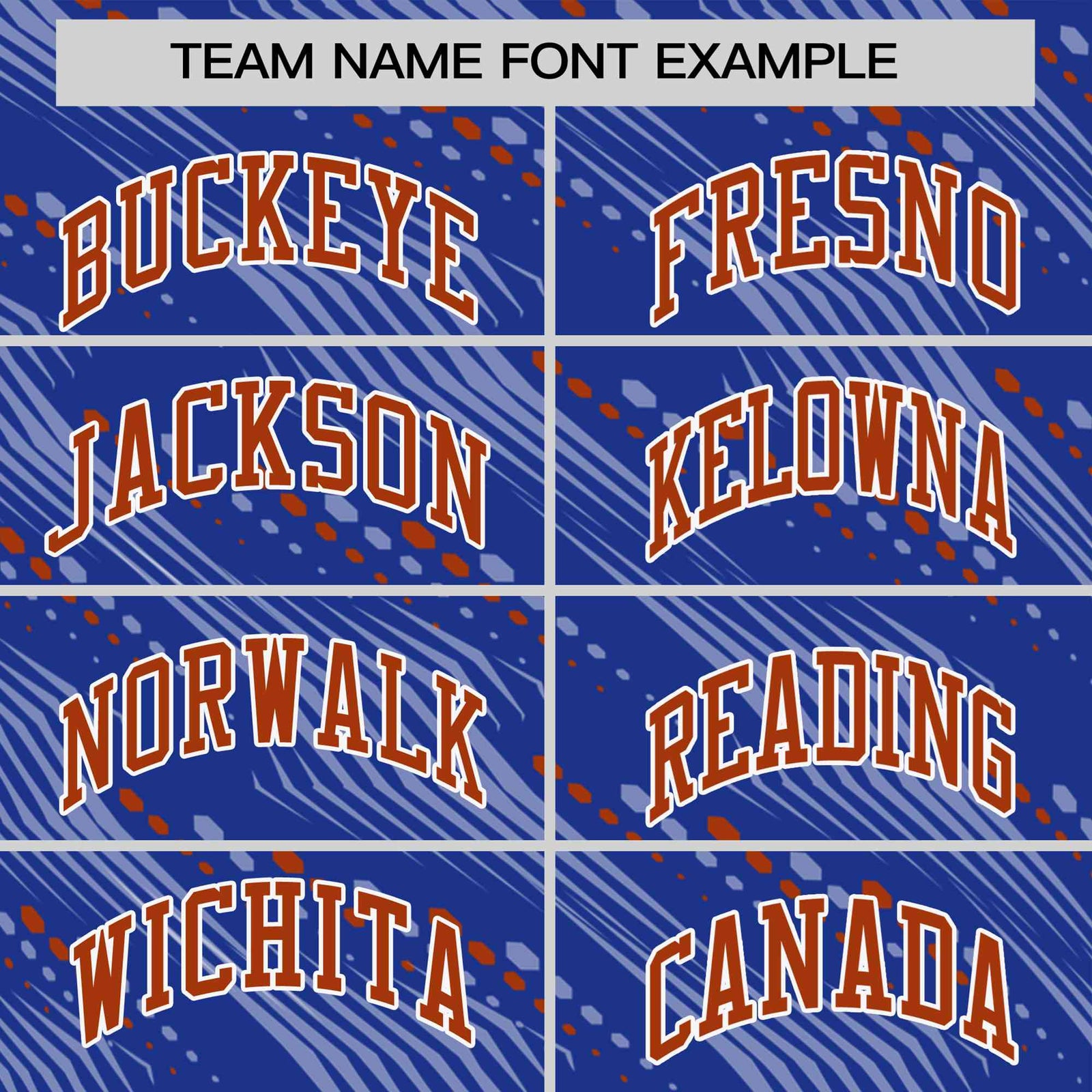 Custom Royal Blue Texas Orange Personalized Dotted Line Graffiti Pattern Performance T-Shirt