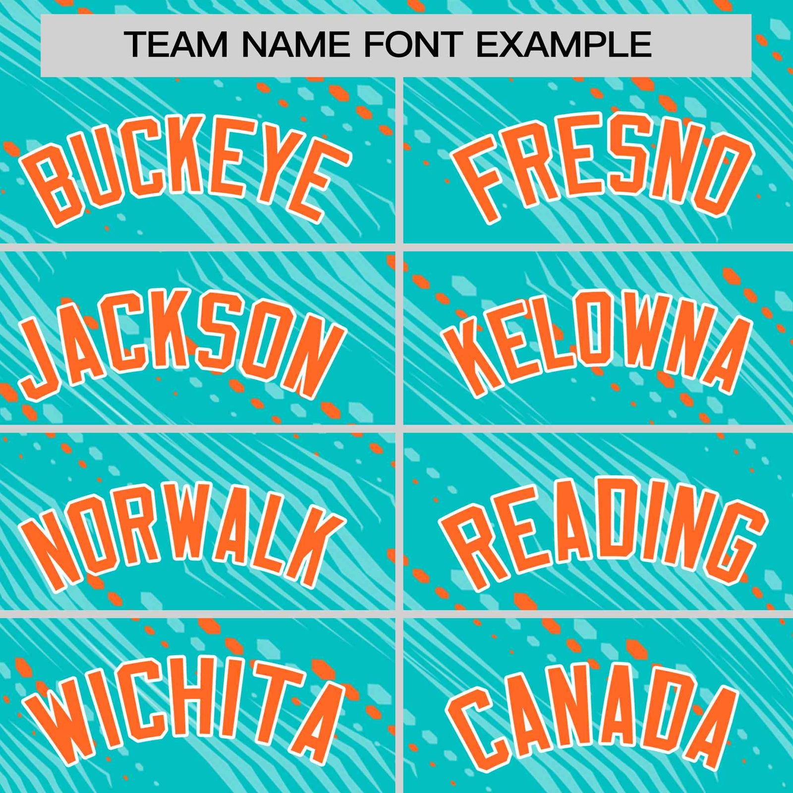 Custom Aqua Orange Personalized Dotted Line Graffiti Pattern Performance T-Shirt