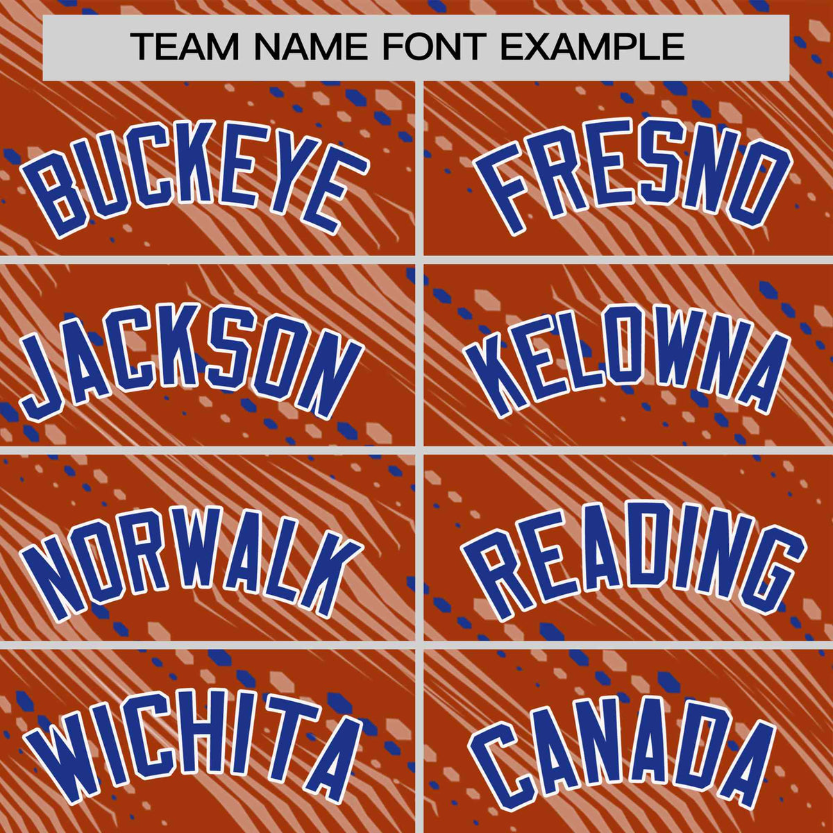 Custom Texas Orange Royal Blue Personalized Dotted Line Graffiti Pattern Performance T-Shirt