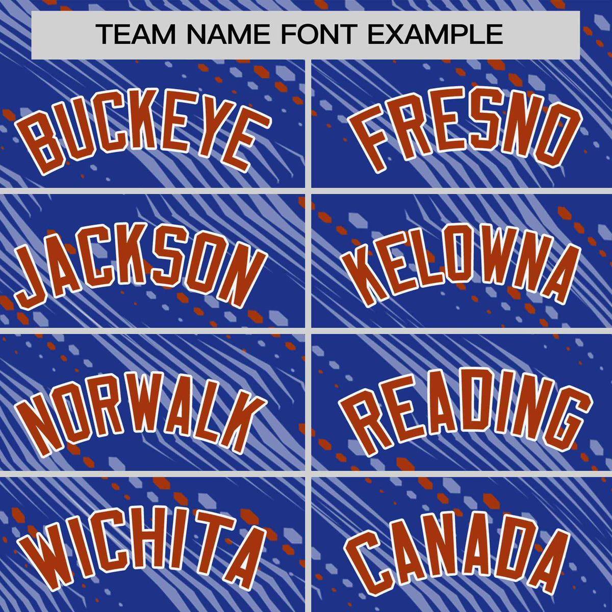 Custom Royal Blue Texas Orange Personalized Dotted Line Graffiti Pattern Performance T-Shirt