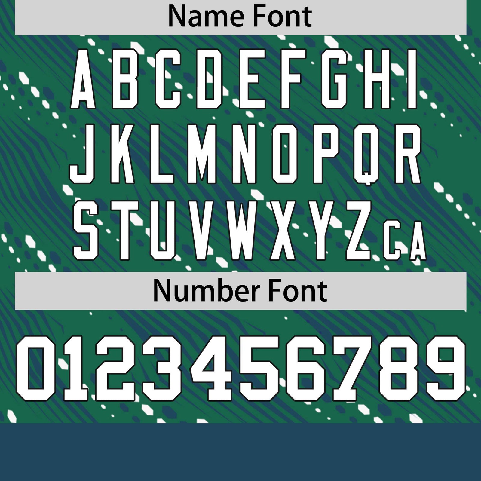 Custom Kelly Green Navy-White Personalized Dotted Line Graffiti Pattern Performance T-Shirt