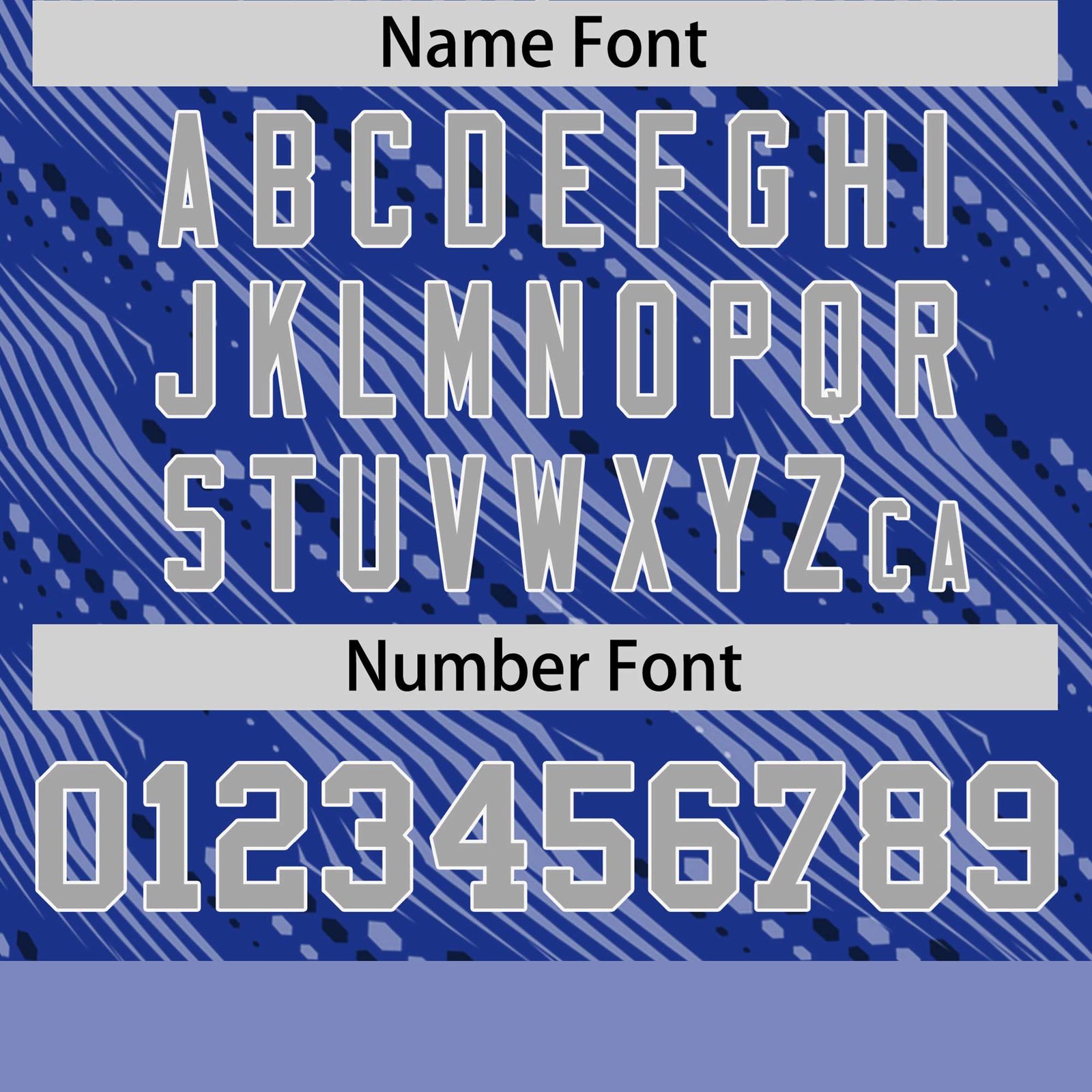Custom Royal Blue Gray Personalized Dotted Line Graffiti Pattern Performance T-Shirt