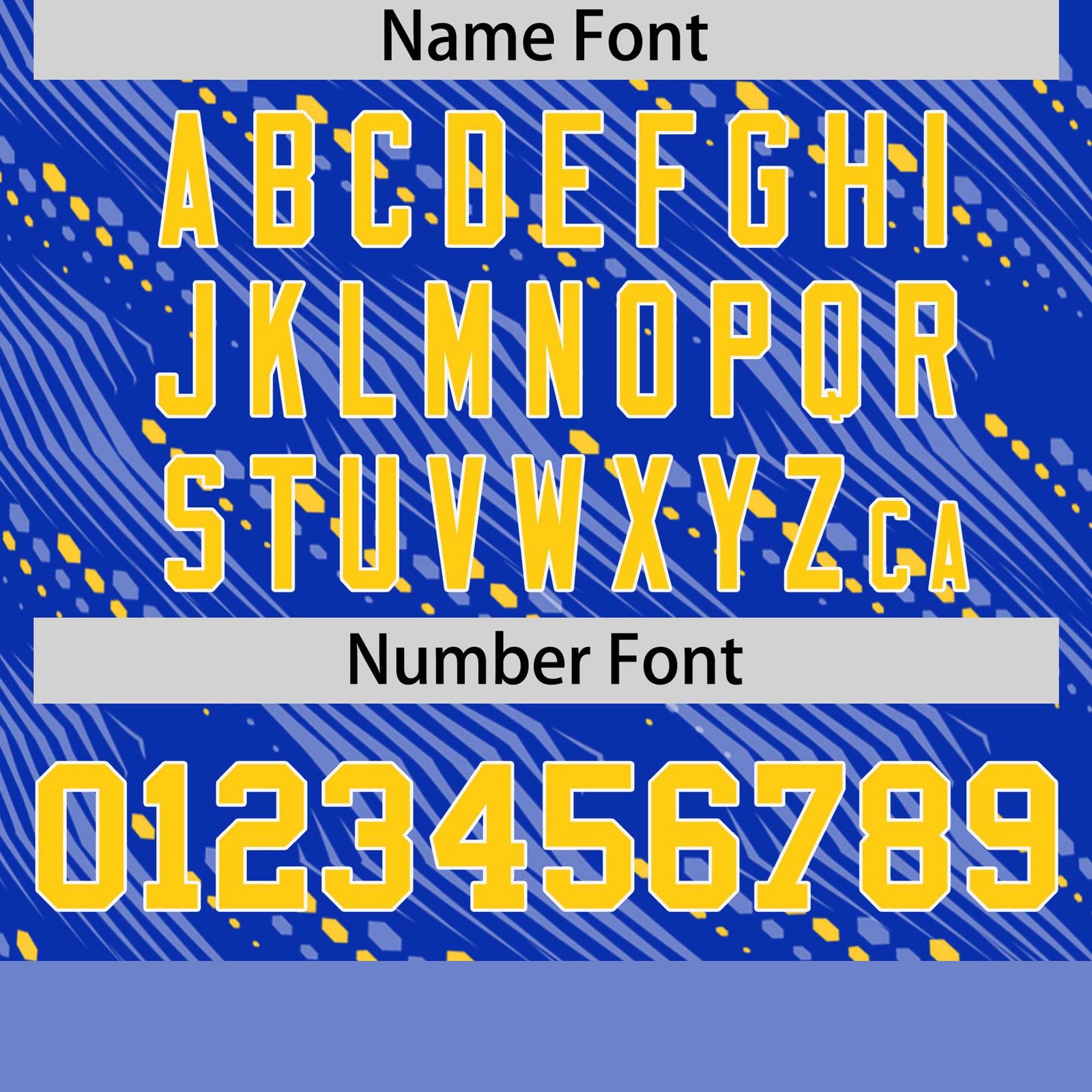 Custom Royal Blue Gold01 Personalized Dotted Line Graffiti Pattern Performance T-Shirt