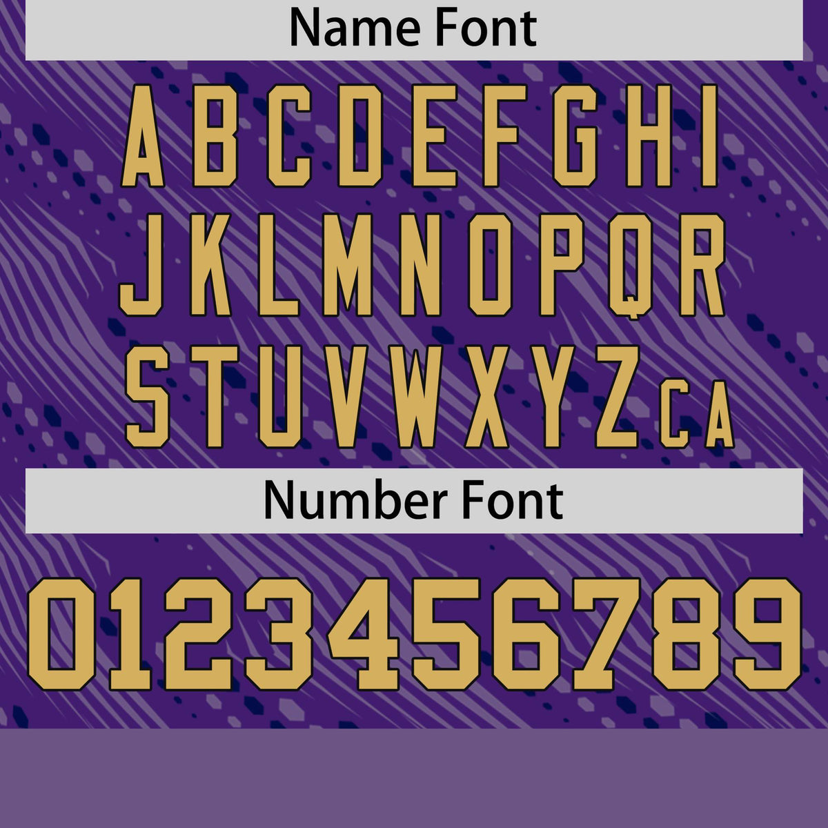 Custom Purple Old Gold Personalized Dotted Line Graffiti Pattern Performance T-Shirt